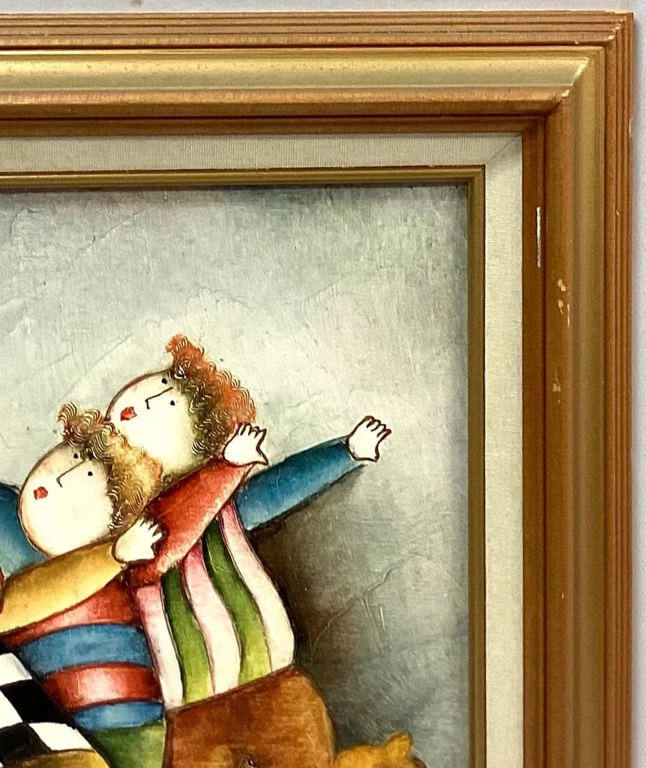 Whimsical Children's Oil Painting by Joyce Roybal - 2