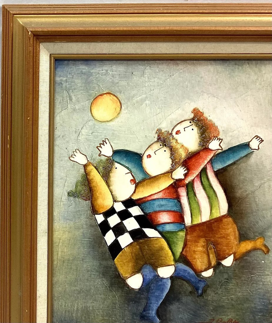 Whimsical Children's Oil Painting by Joyce Roybal - 3