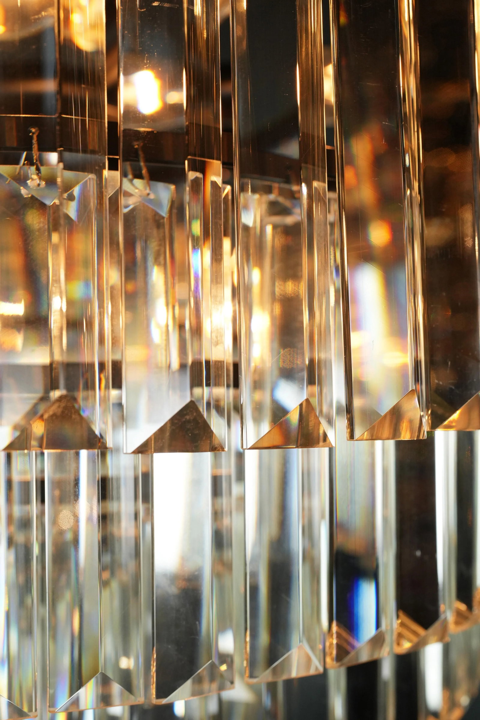 21st Century Art Nouveau Style Crystal Chandelier - 8