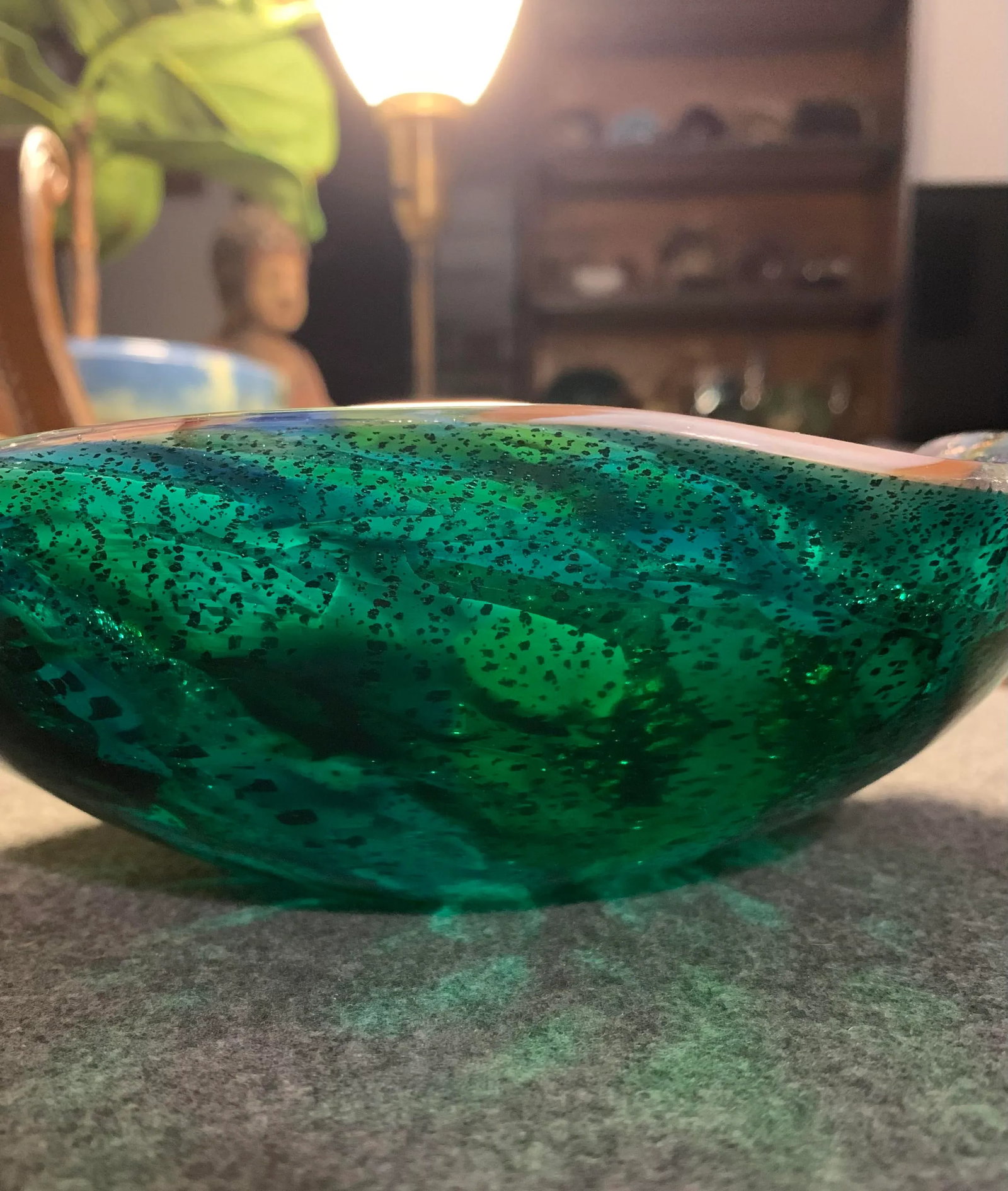 Mid 20th Century Murano Attributed Tutti Frutti Glass Bowl - 5