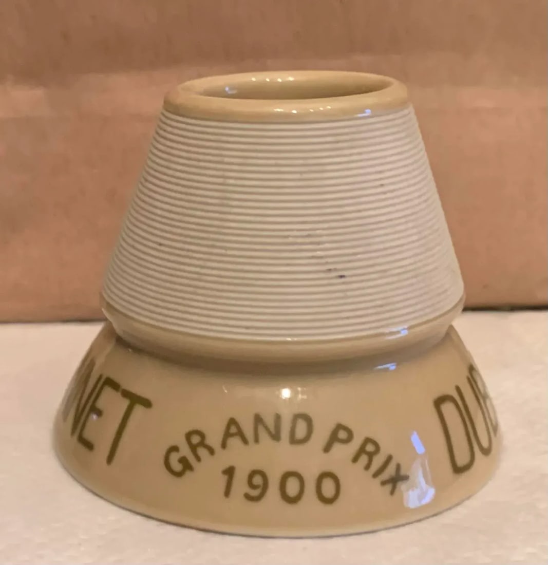 Vintage French Porcelain Match Striker - 4