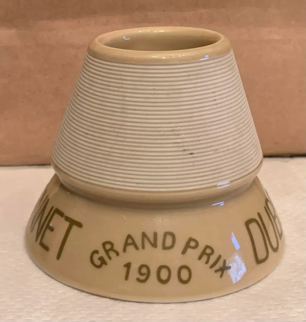 Vintage French Porcelain Match Striker - 5