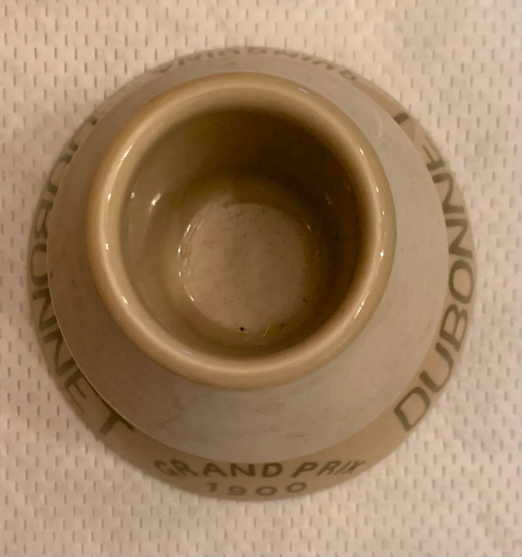 Vintage French Porcelain Match Striker - 6