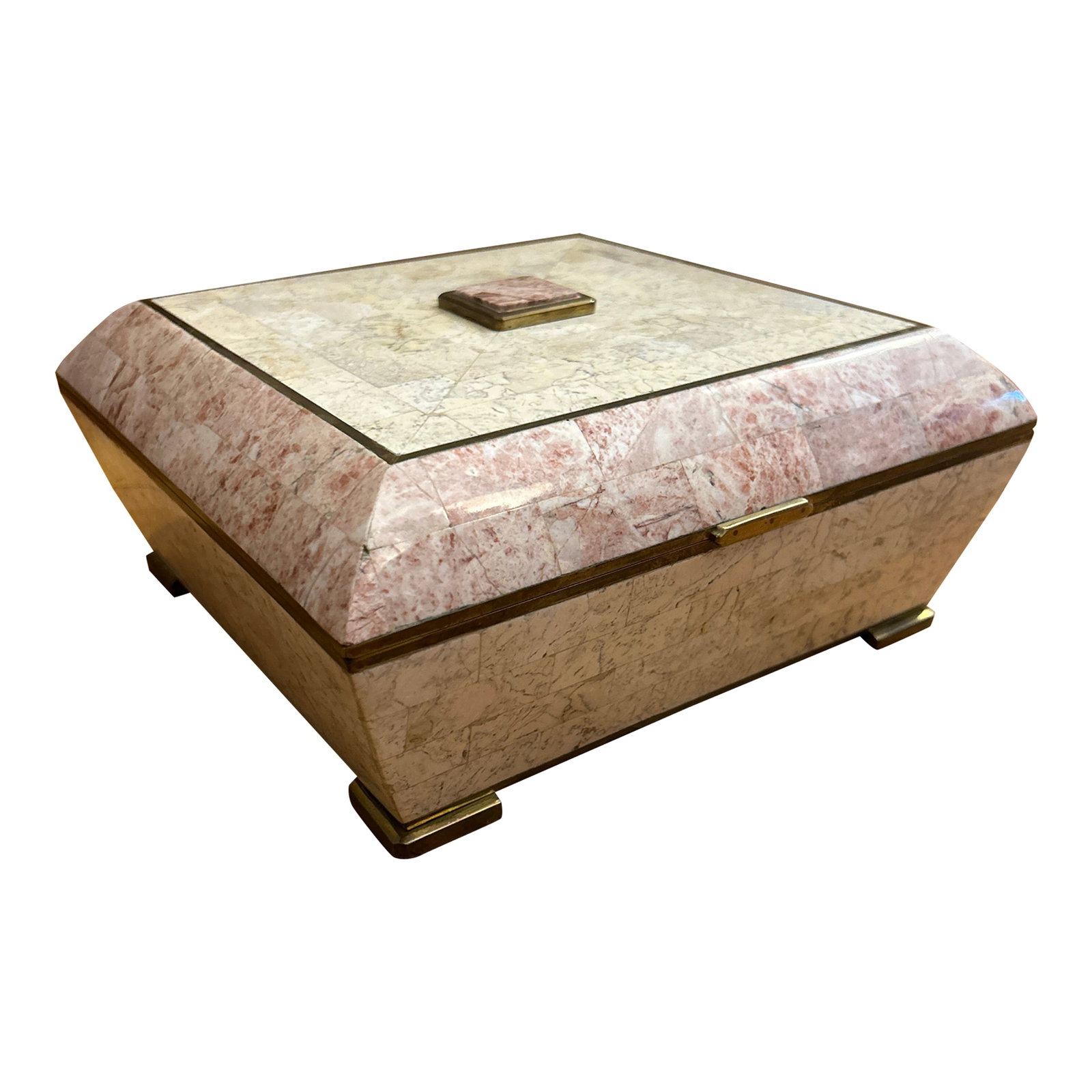 Vintage Maitland Smith Style Hinged Box (1 of 11)
