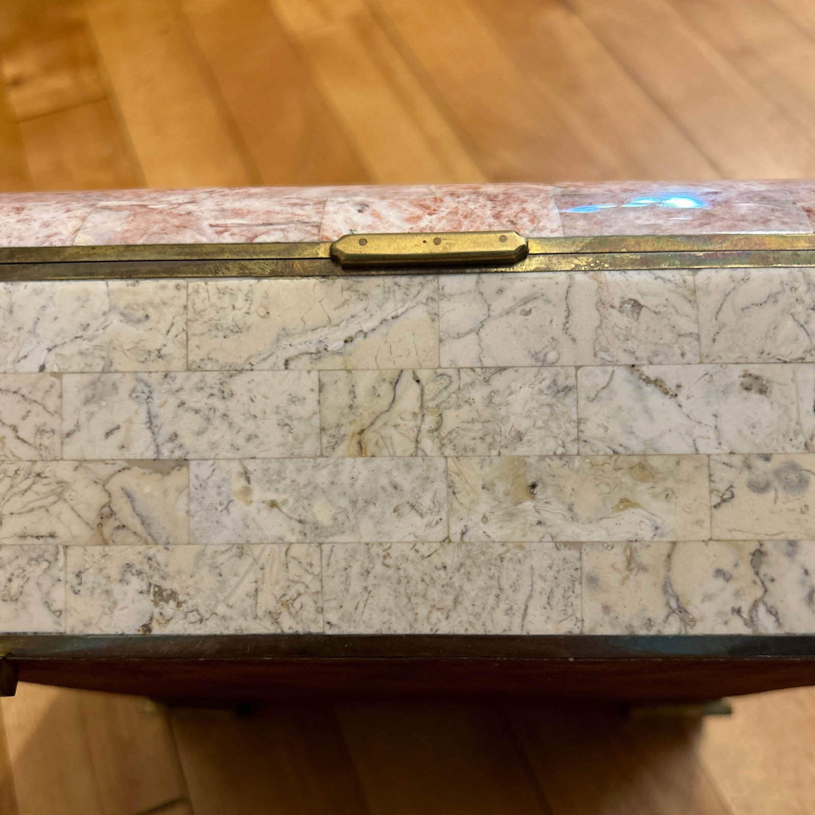 Vintage Maitland Smith Style Hinged Box - 8