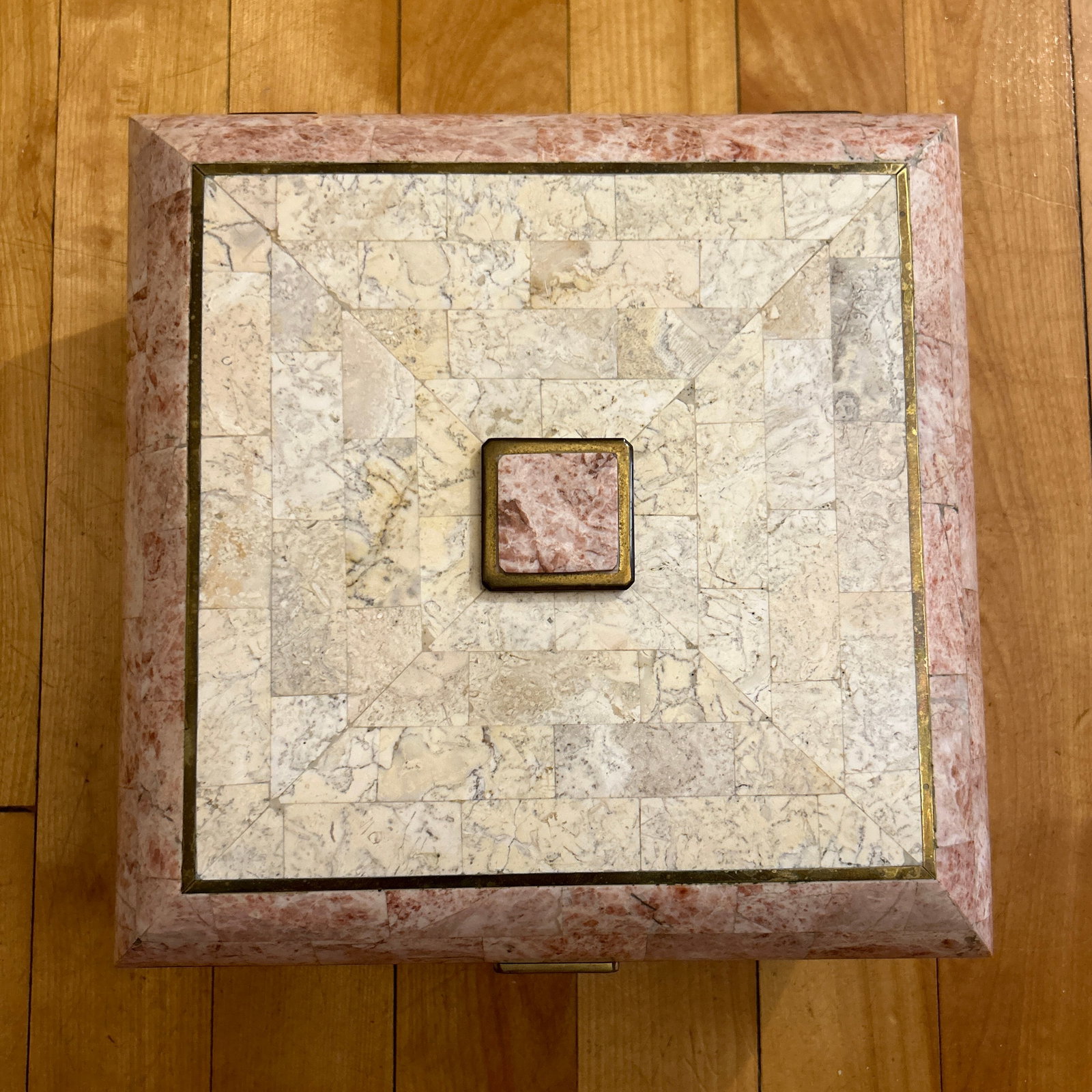 Vintage Maitland Smith Style Hinged Box - 9