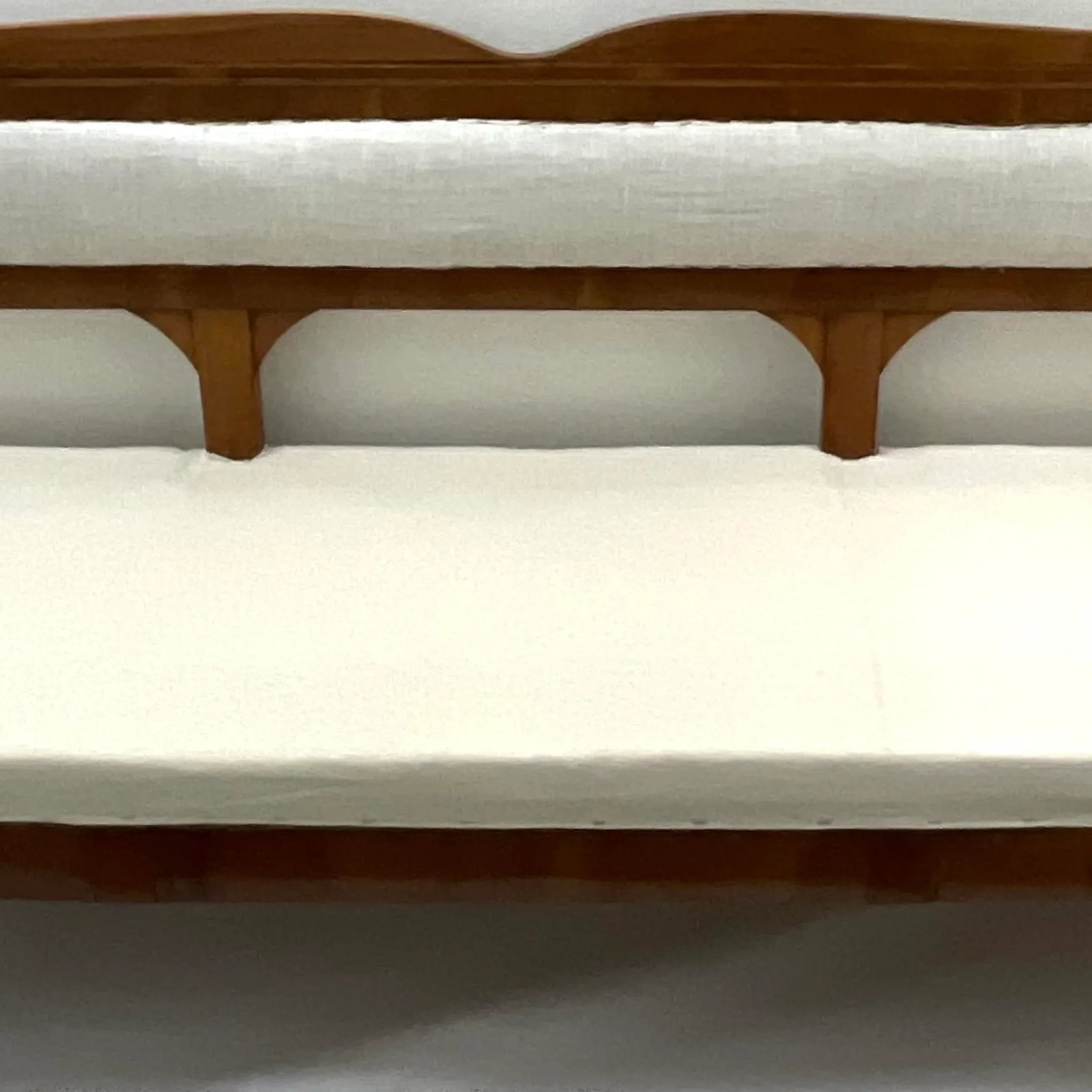 Early 19th Century Empire Bench - Carved - Gilt Dolphin Arms - 4