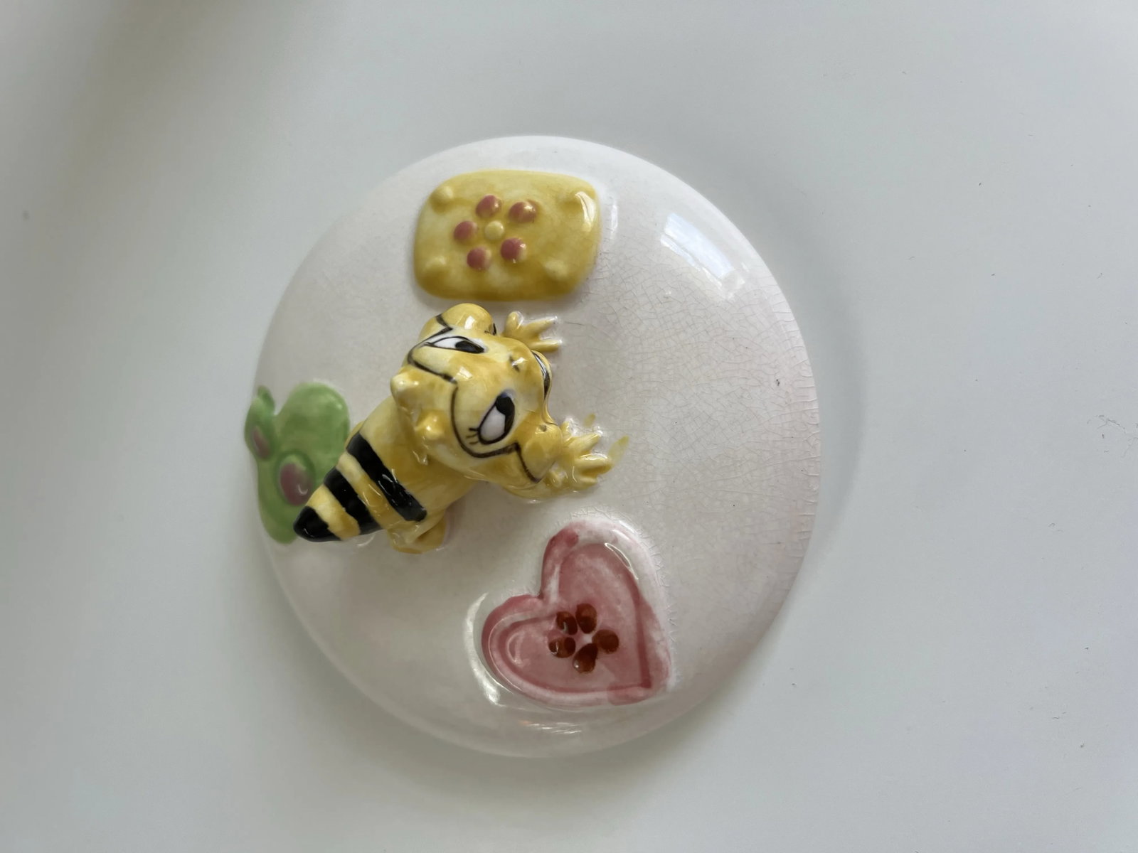 Rare 1950s Romper Room Do Bee Cookie Jar - 2