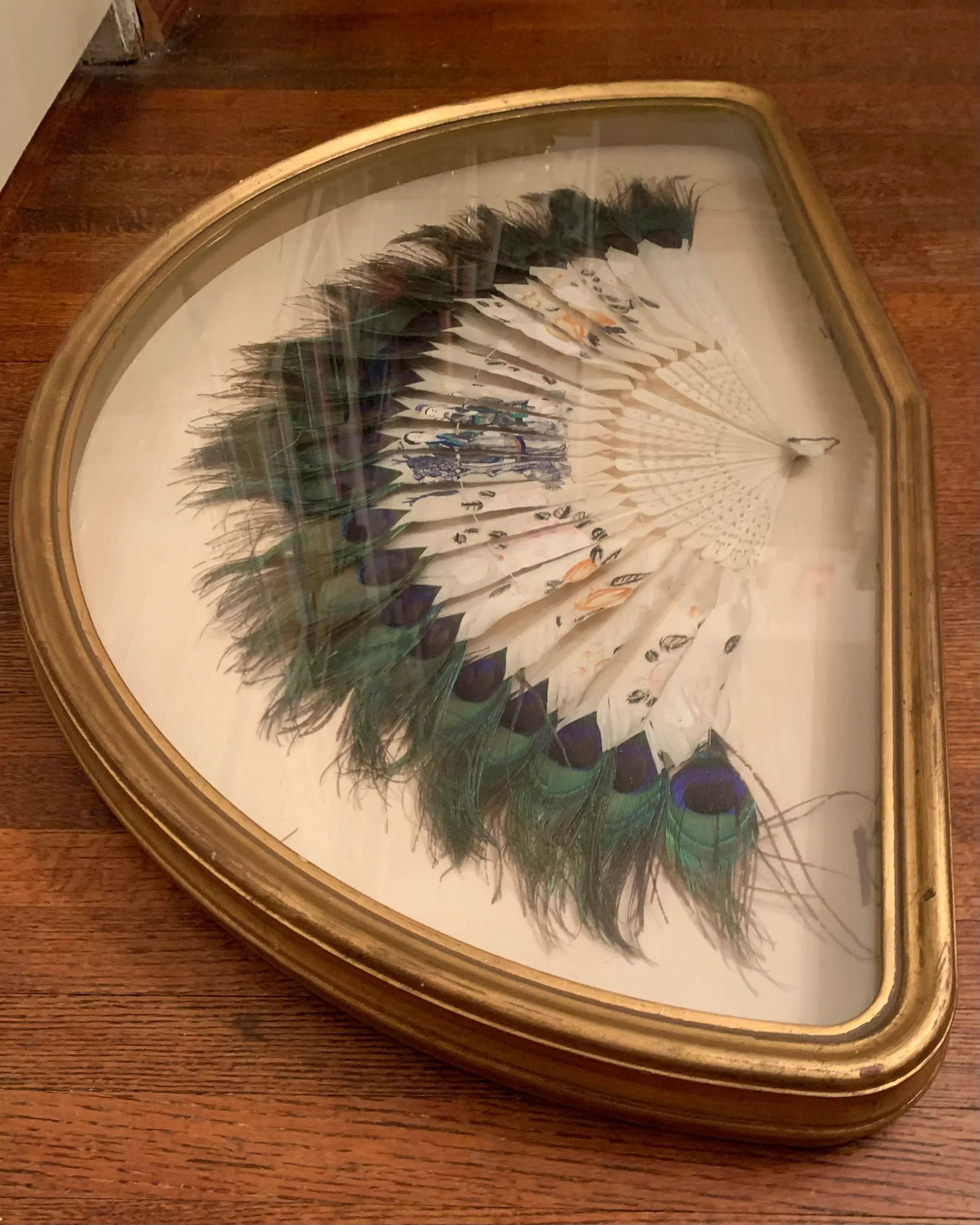 Early 20th Century Chinese Painted Fan - 6