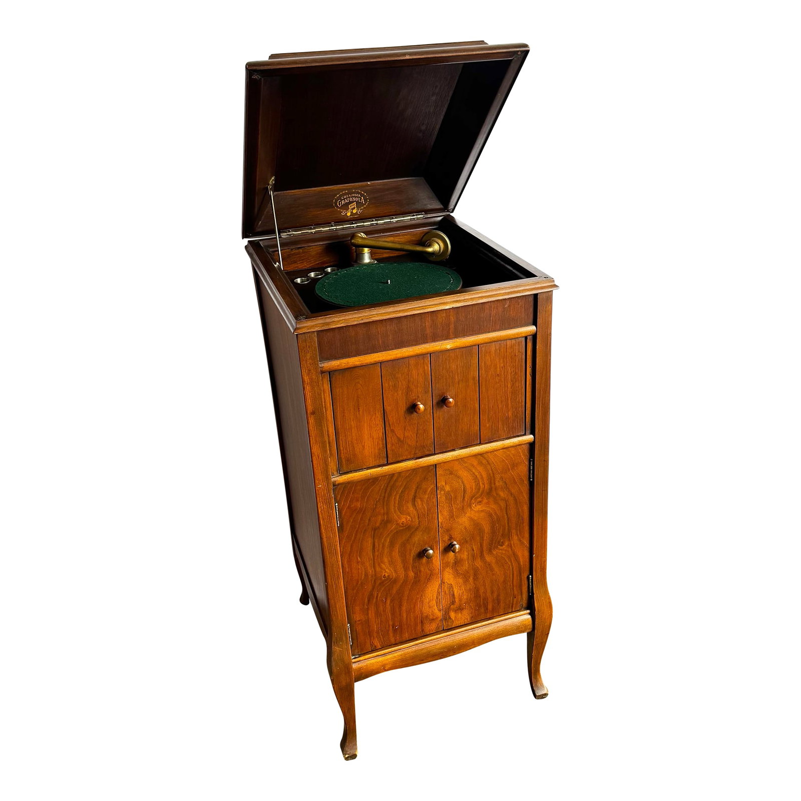 Antique Columbia Grafonola Phonograph Turn Table (1 of 12)