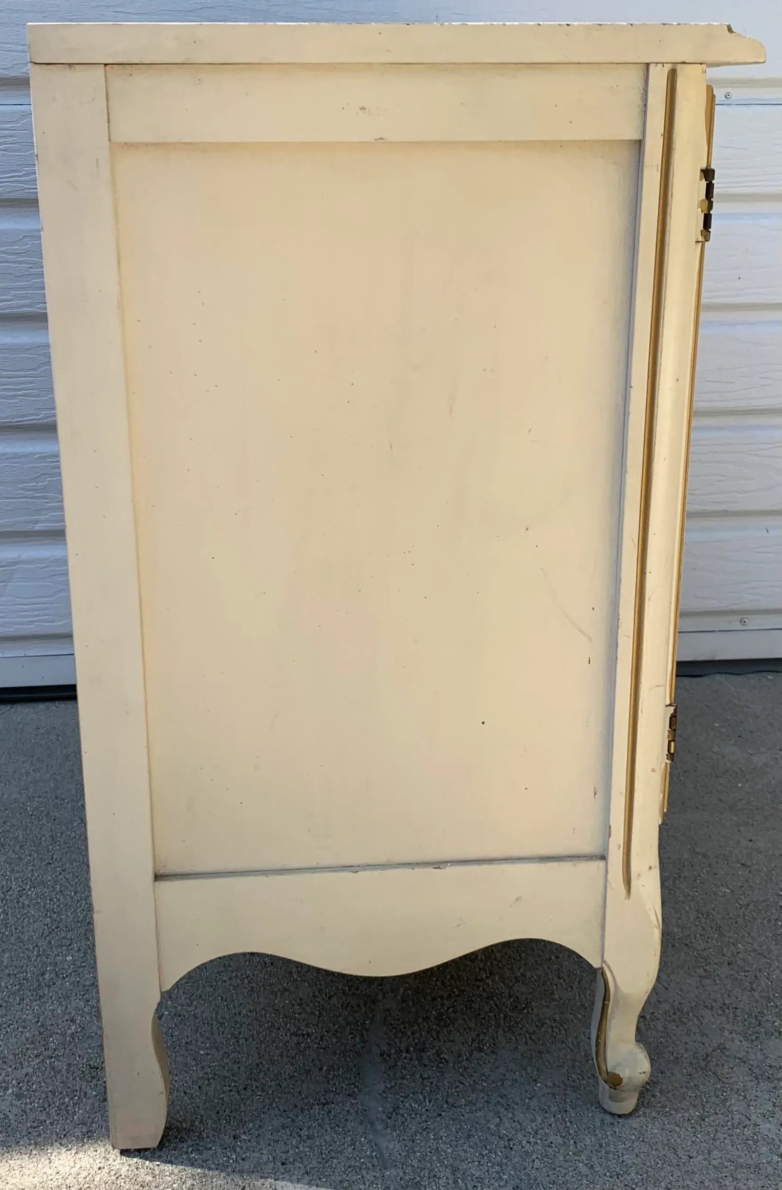 1960s Mid Century Nightstand Chest With Doors - 4
