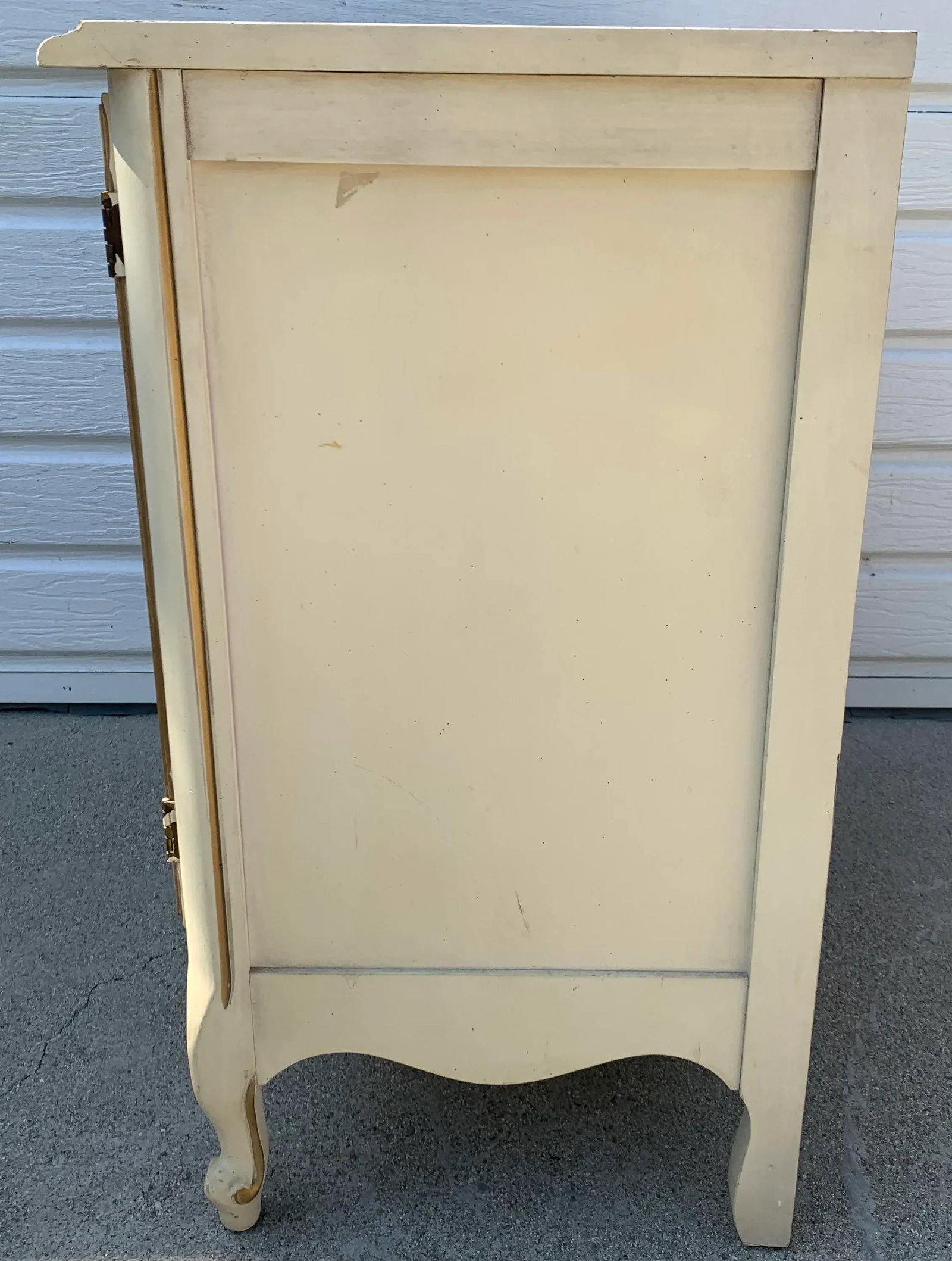 1960s Mid Century Nightstand Chest With Doors - 5