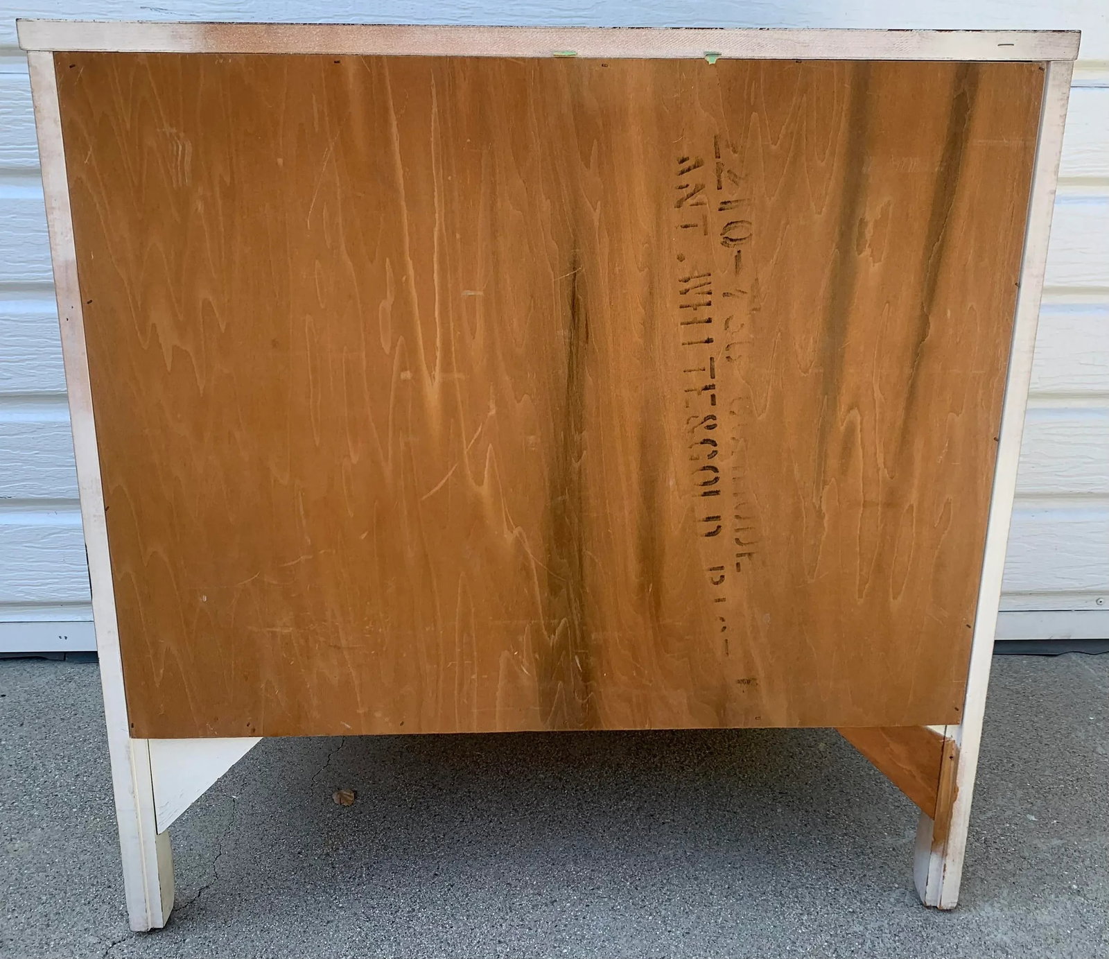 1960s Mid Century Nightstand Chest With Doors - 6