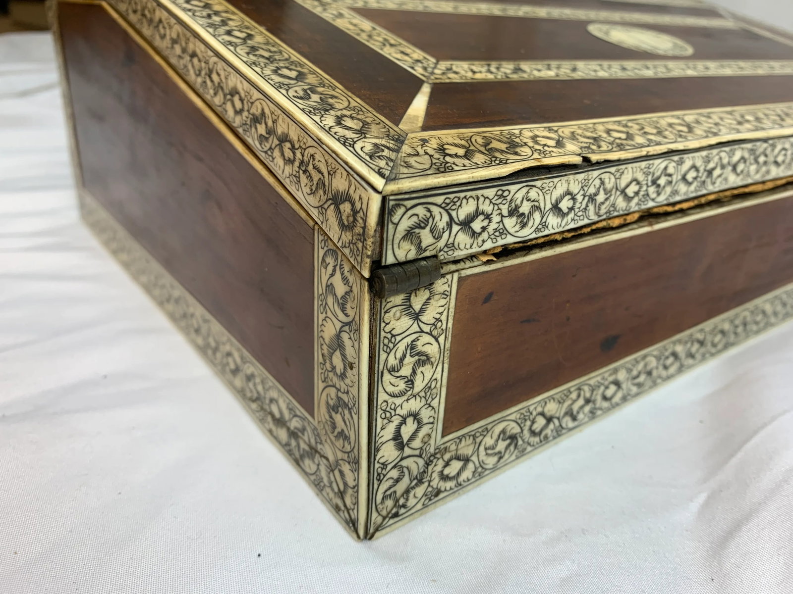 Late 19th Century Antique Campaign Lap Desk - 10