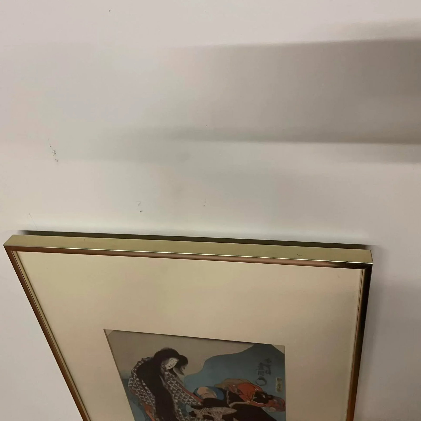 Framed Japanese Ukiyo-E Woodblock Print by Utagawa Toyokuni III (Kunisada) - 3
