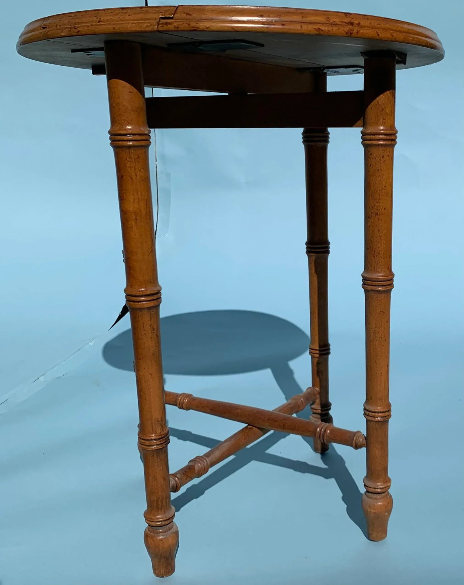 1970s Fruitwood Nesting Side Tables - Set of 3 - 4