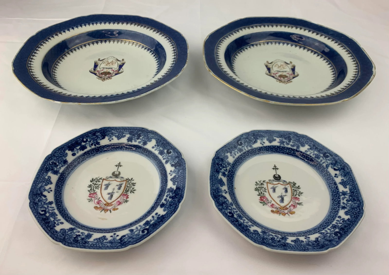 Late 18th Century China Trade Porcelain Dishes- 4 Pieces - 2