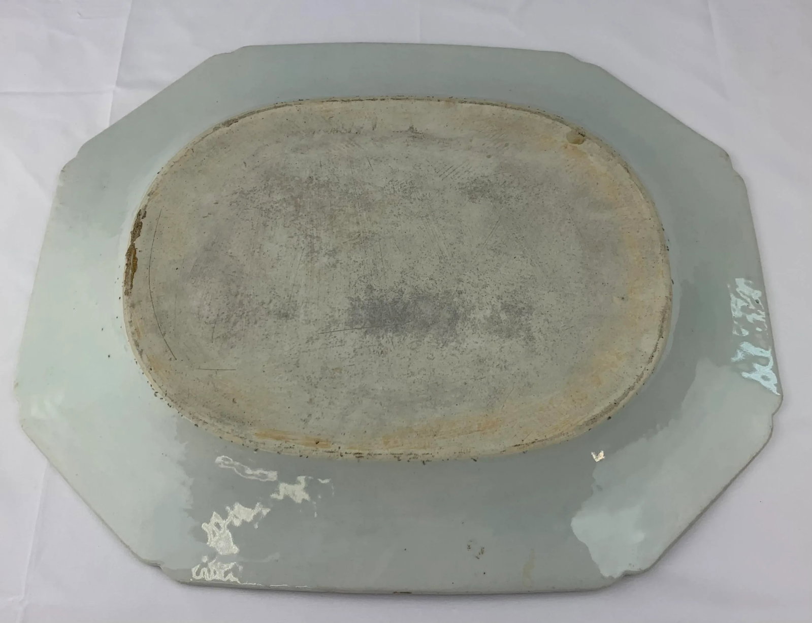Vintage 18th Century China Trader Serving Platter - 6