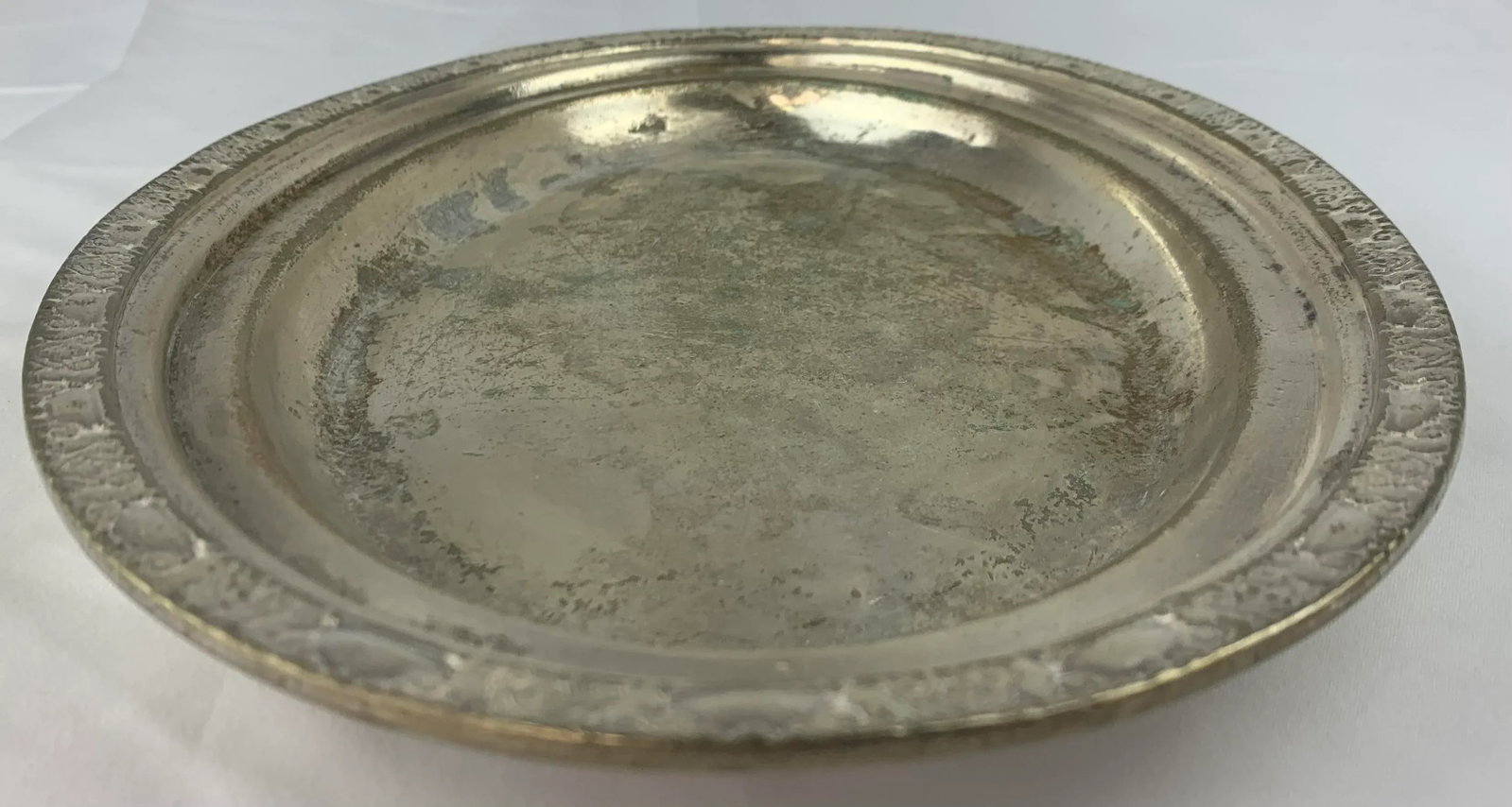 Mid 20th Century Waldorf Astoria Oval Silver Plated Tray - 5