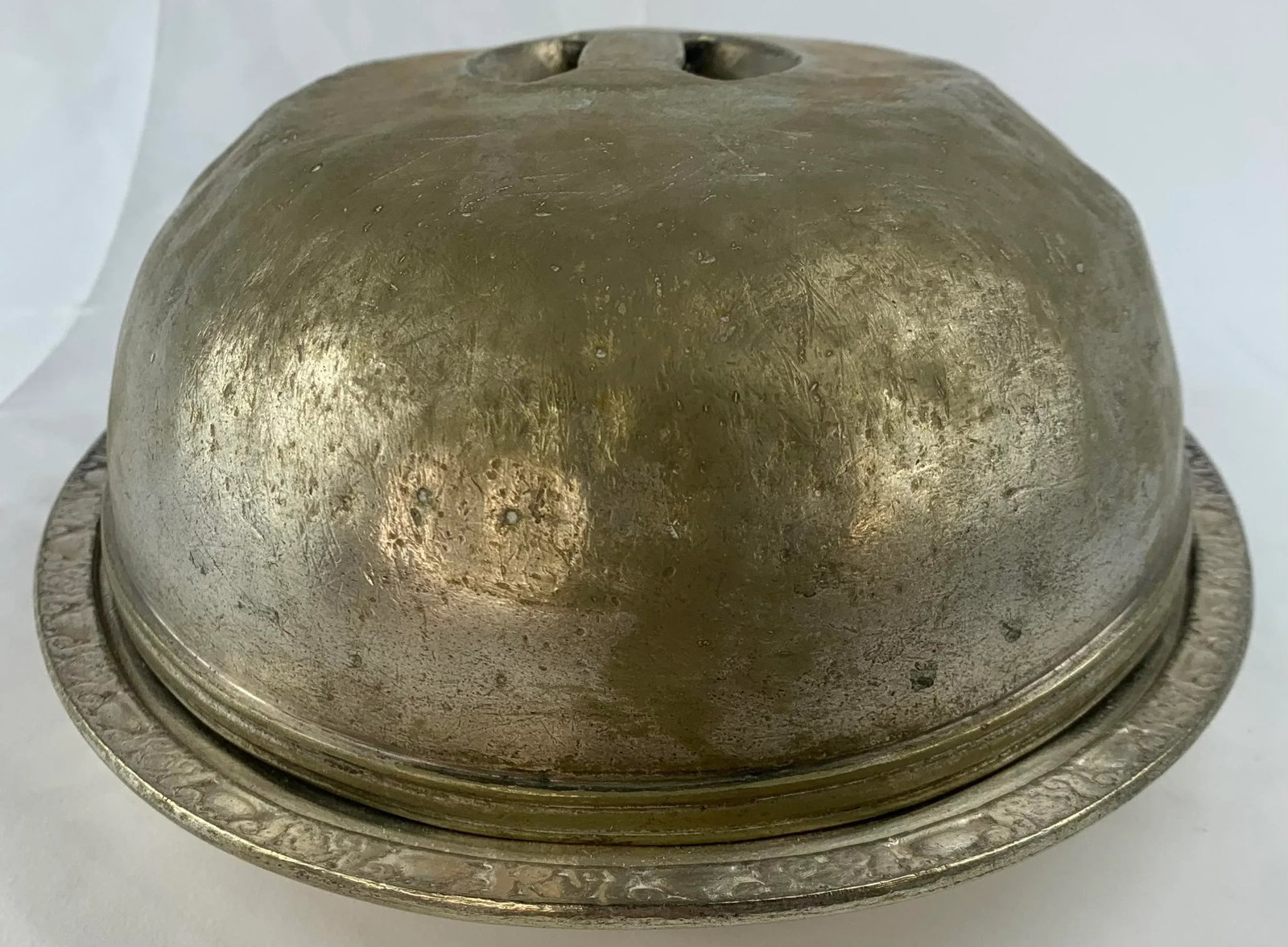 Antique Waldorf Astoria Lidded Serving Tray - 5