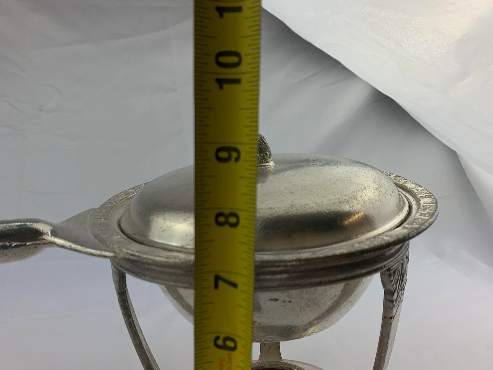 1960s Vintage Silverplate Serving Pot - 5