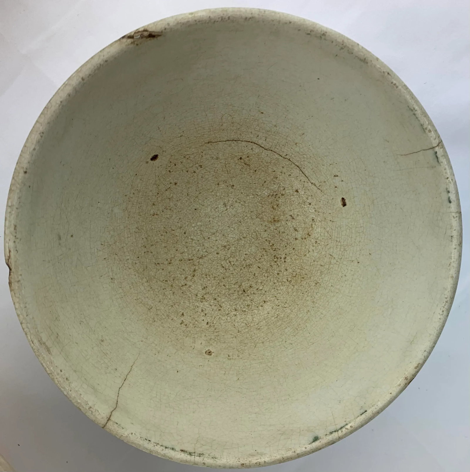 19th Century Spongeware Hand Painted Bowls - Set of 4 - 3