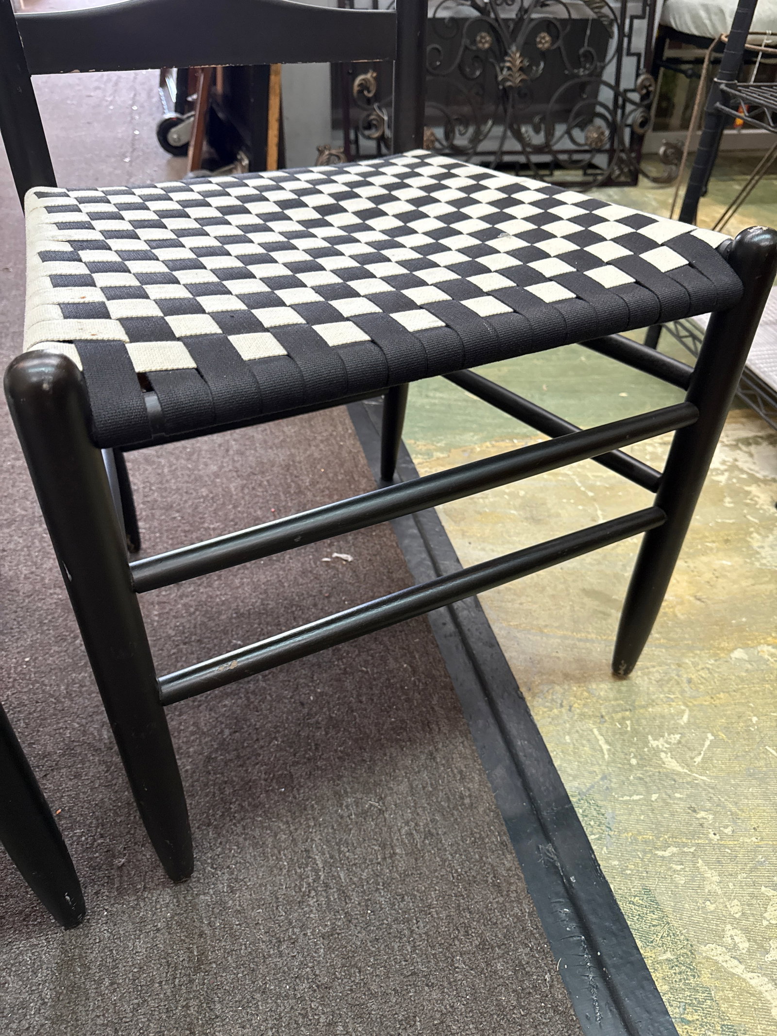 1950s Chiavari Wood Tall Back Mid Century Chairs - 5