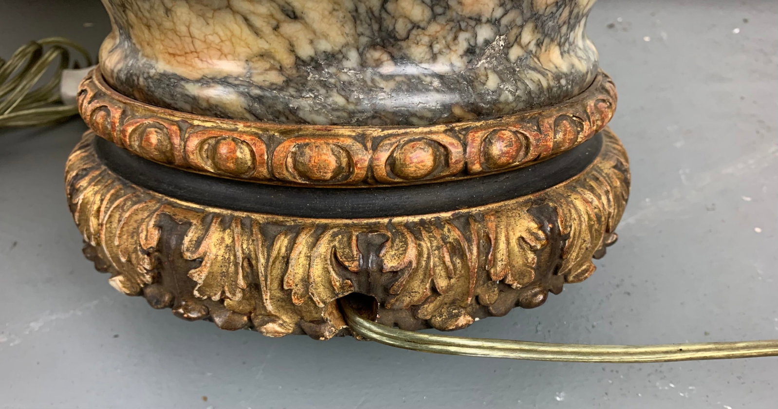 Vintage Onyx Table Lamps, Set of 2 - 9