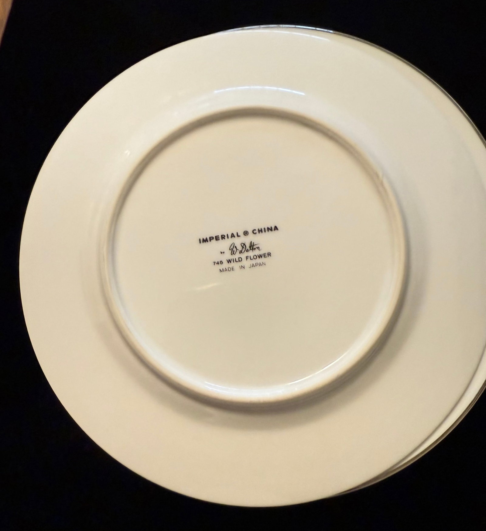 1960s Imperial China W. Dalton 745 Wild Flower Dishes - Set of 39 - 6