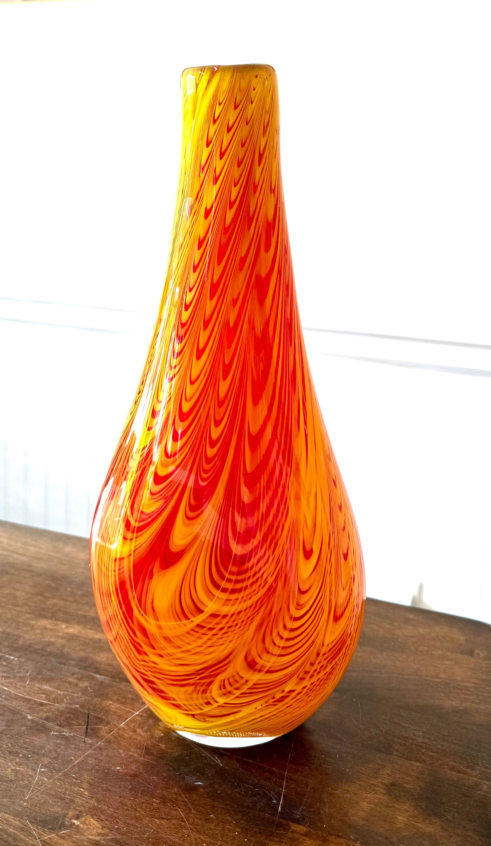 Alexander Kalifano Art Glass Vase - 2