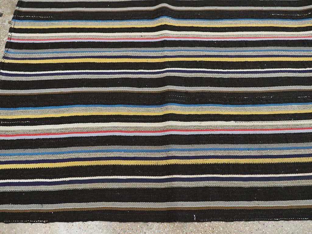 Galerie Shabab Collection Mid-20th Century Turkish Flatweave Kilim Room Size Carpet - 7