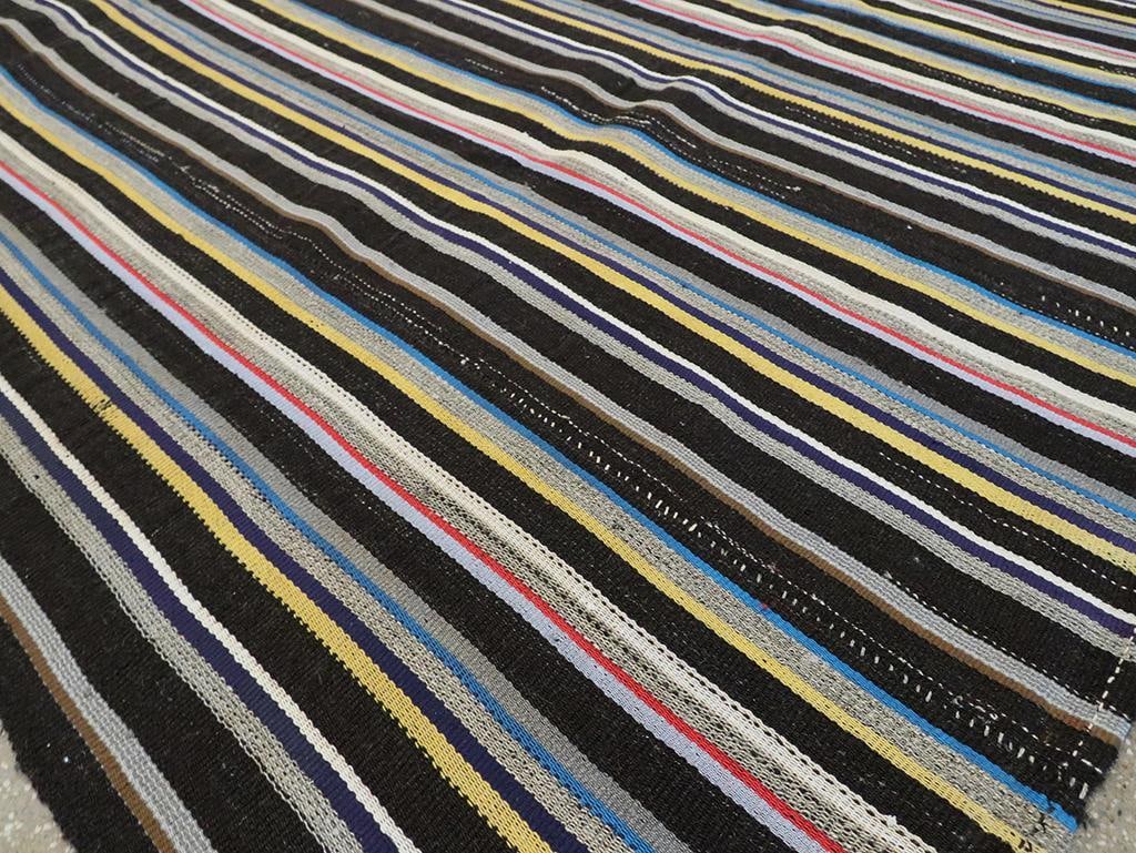 Galerie Shabab Collection Mid-20th Century Turkish Flatweave Kilim Room Size Carpet - 8
