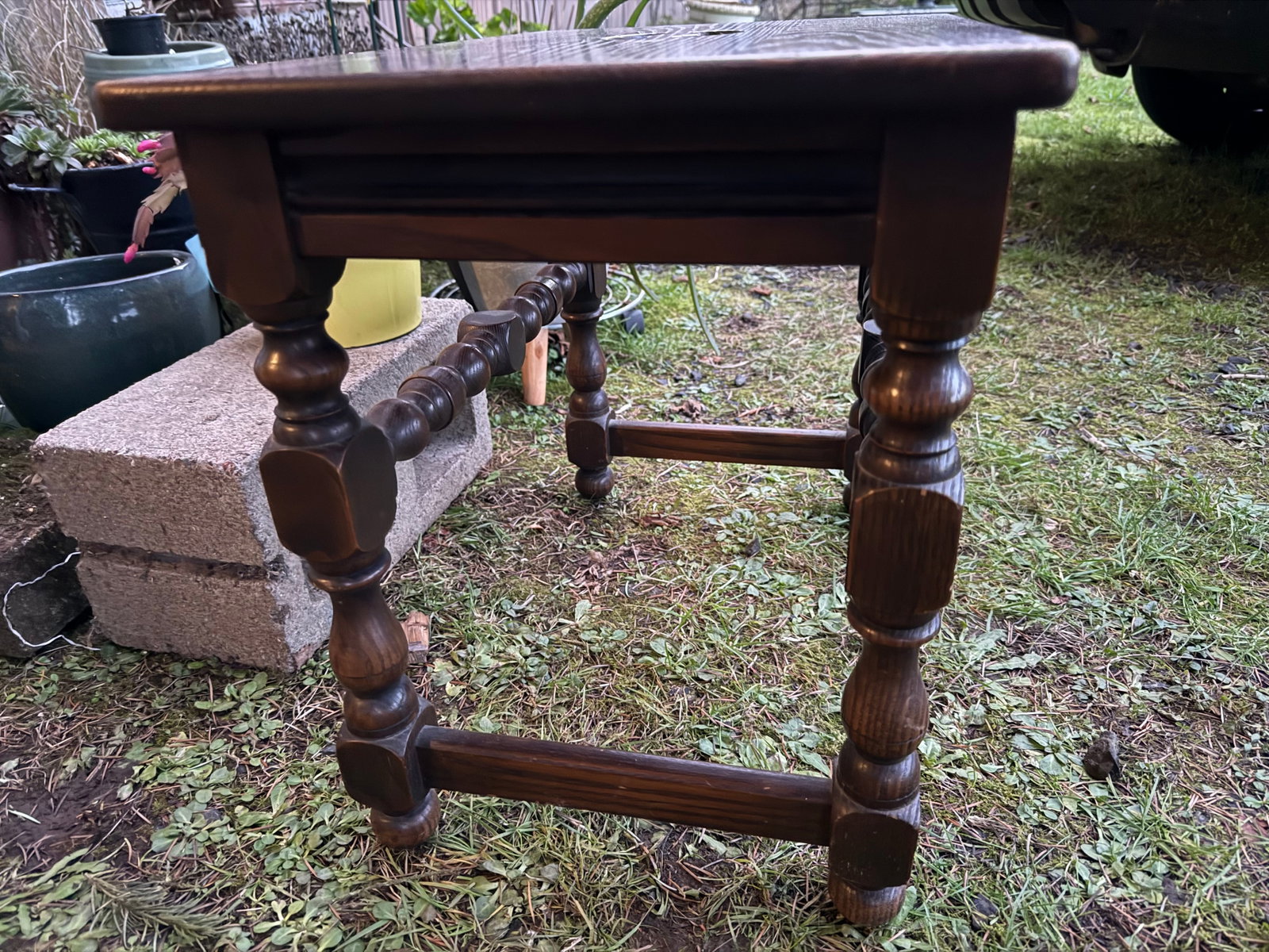 Late 19th Century Rustic Farmhouse Milking Stool - 7