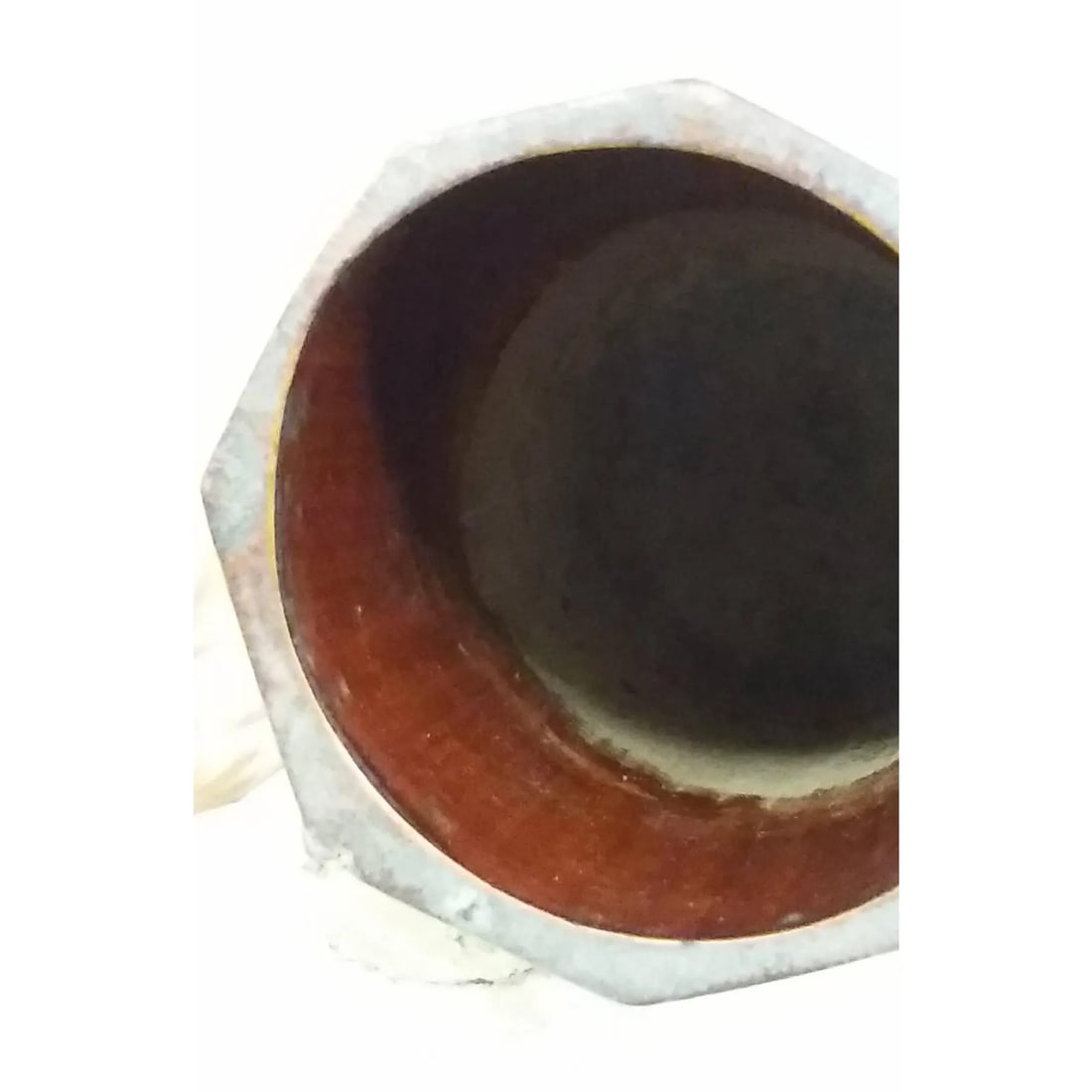 Bamboo Octagon Shaped Chinese Scholar Brush Holder - 9