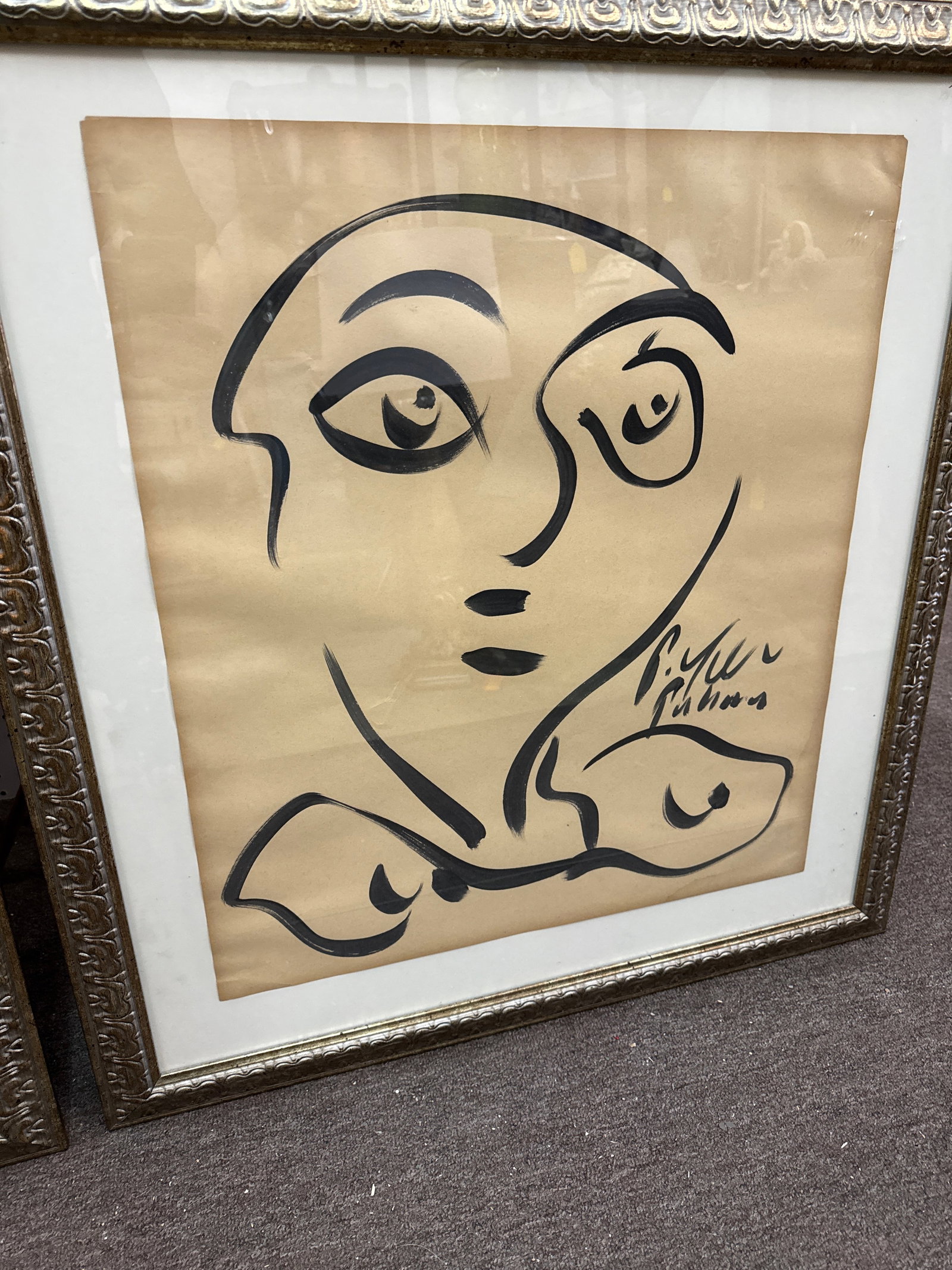 Early Peter Keil Pair of Cubist Paintings - 4