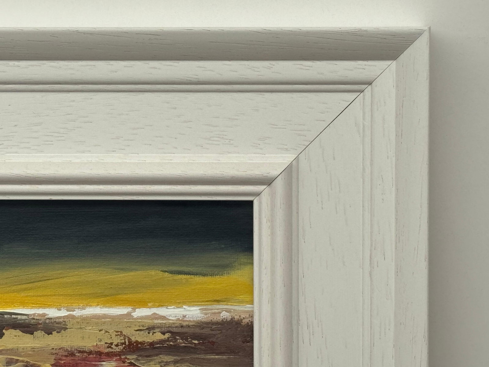 Midnight Ember - Miniature Abstract Landscape Art Study by Contemporary Artist 2025 - 14