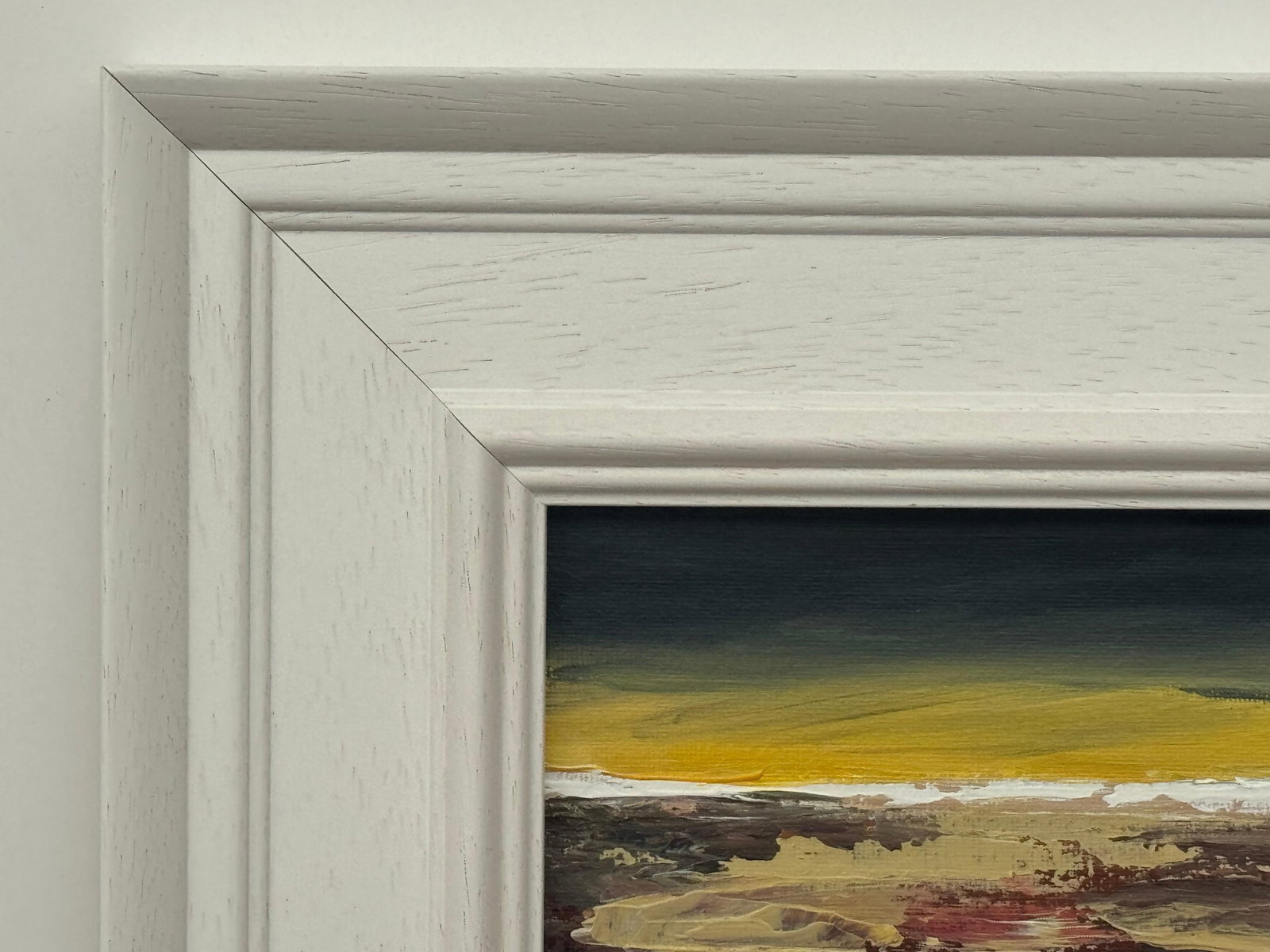 Midnight Ember - Miniature Abstract Landscape Art Study by Contemporary Artist 2025 - 4