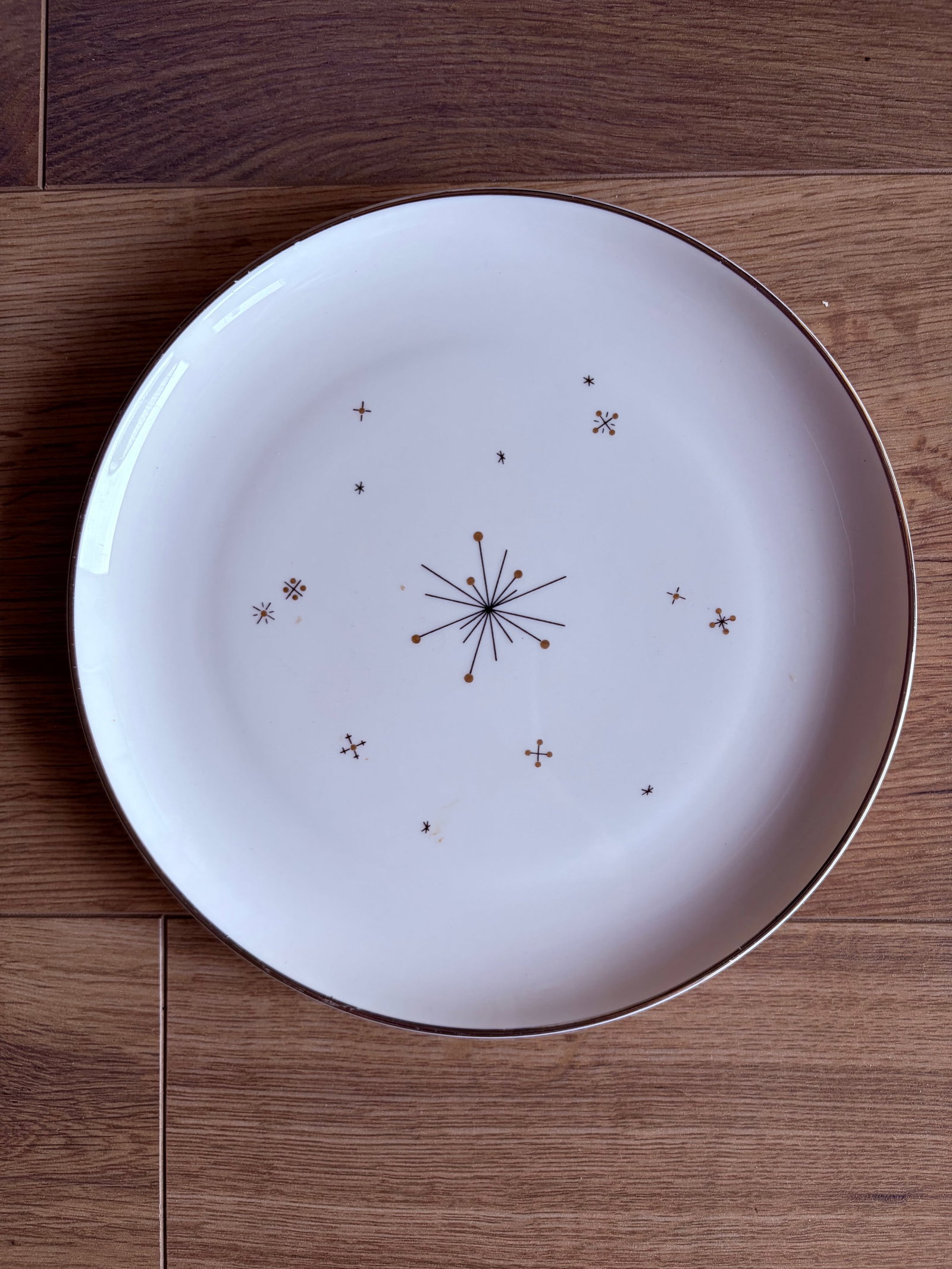 1960s Syracuse China "Evening Star" Space Age Plateware - 30 Piece - 6