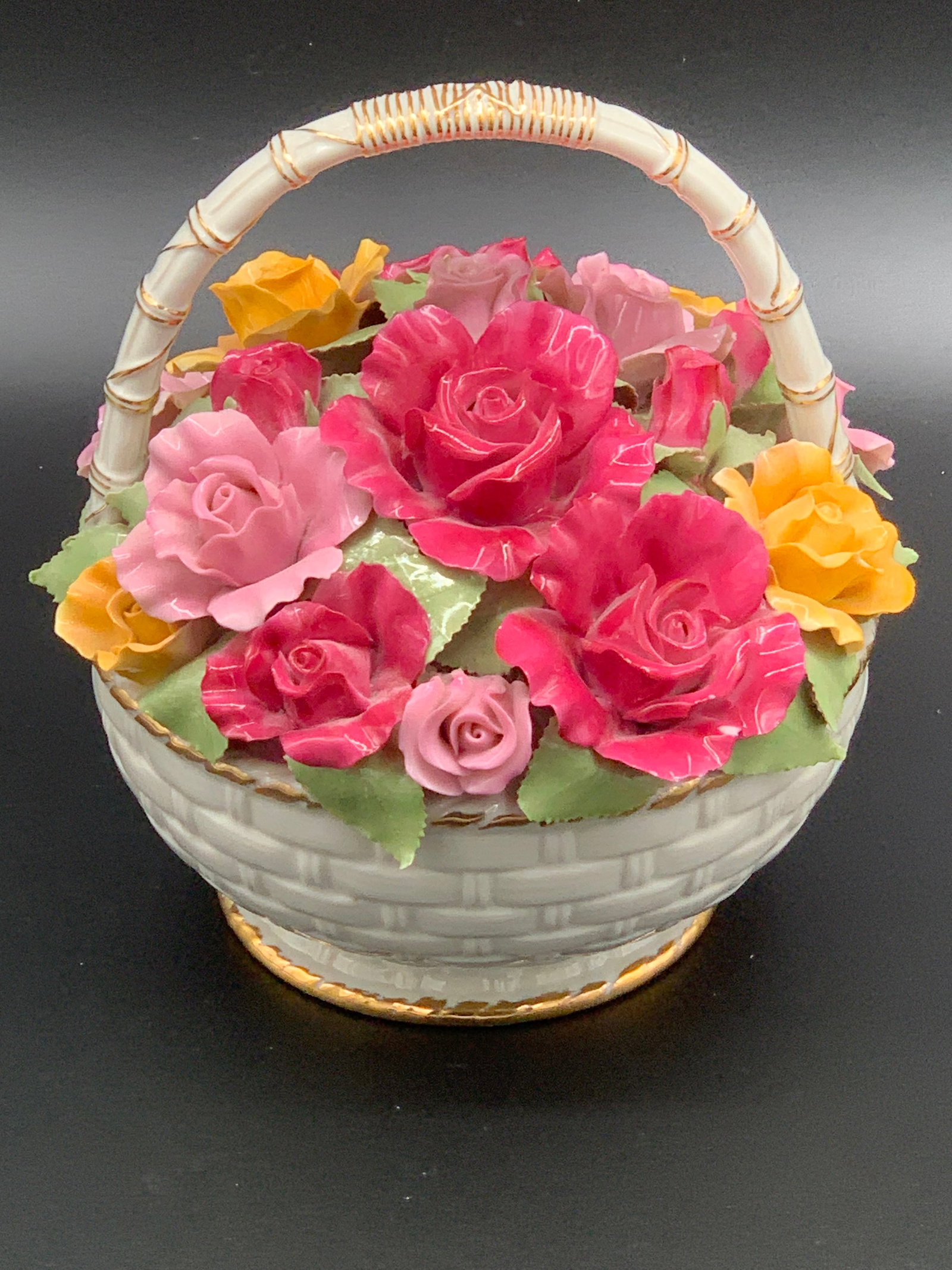 Royal Albert Musical Basket 'Old Country Roses' - 5