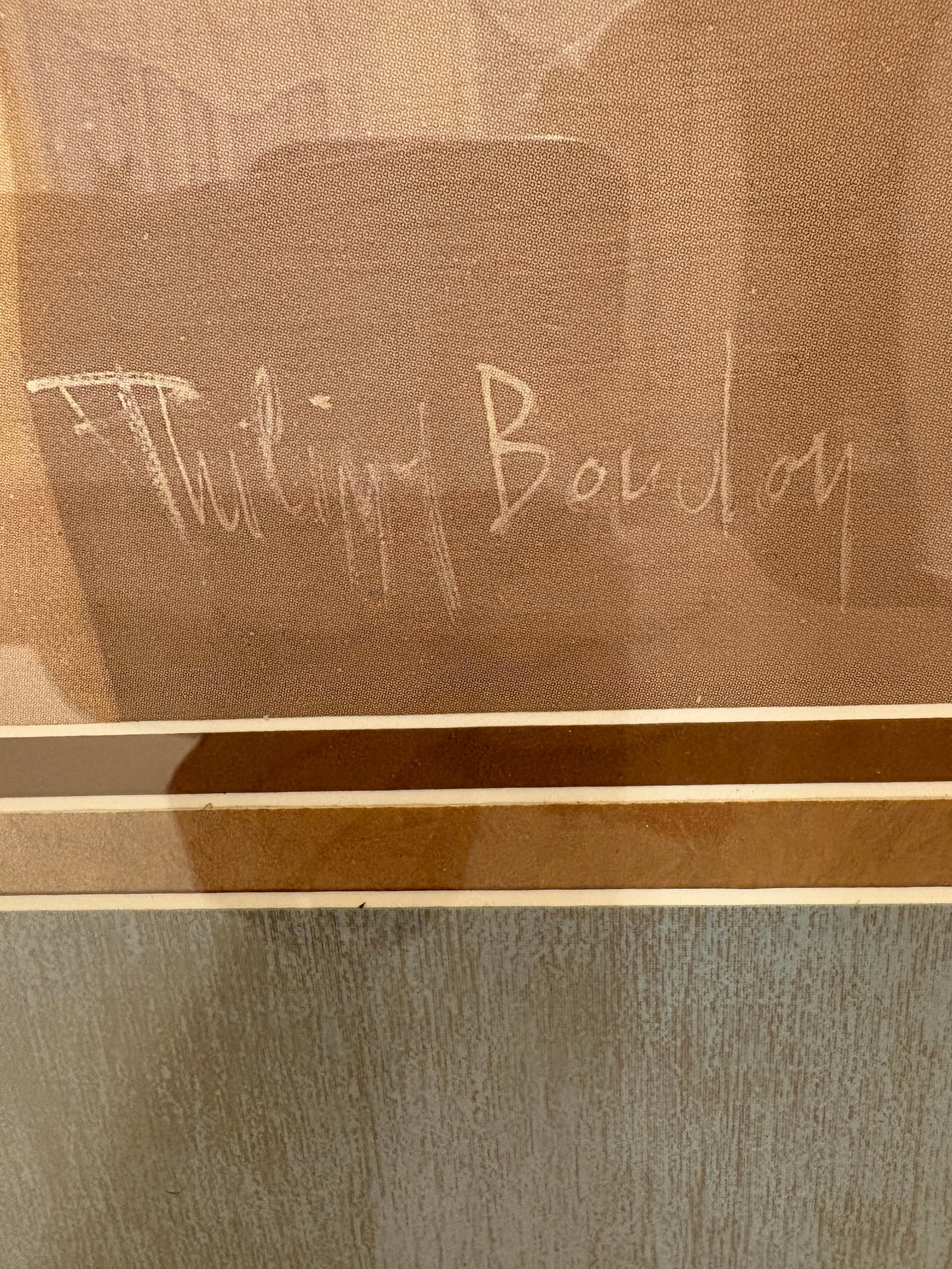 Mid 20th Century "Naked Back" Lithogragh by Phillippe Boudoy - 4