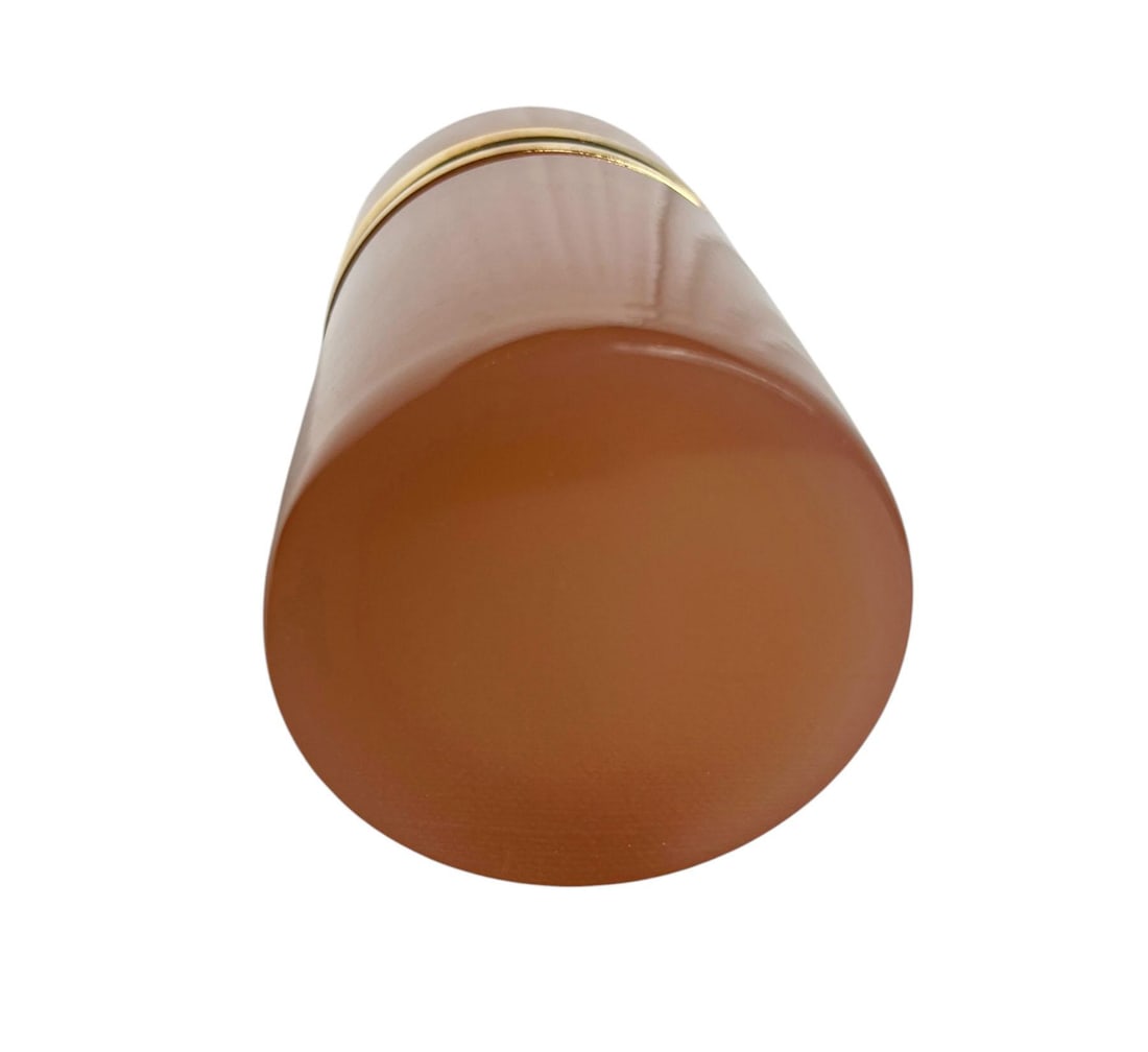 French Pink Opaline Glass Canister - 4