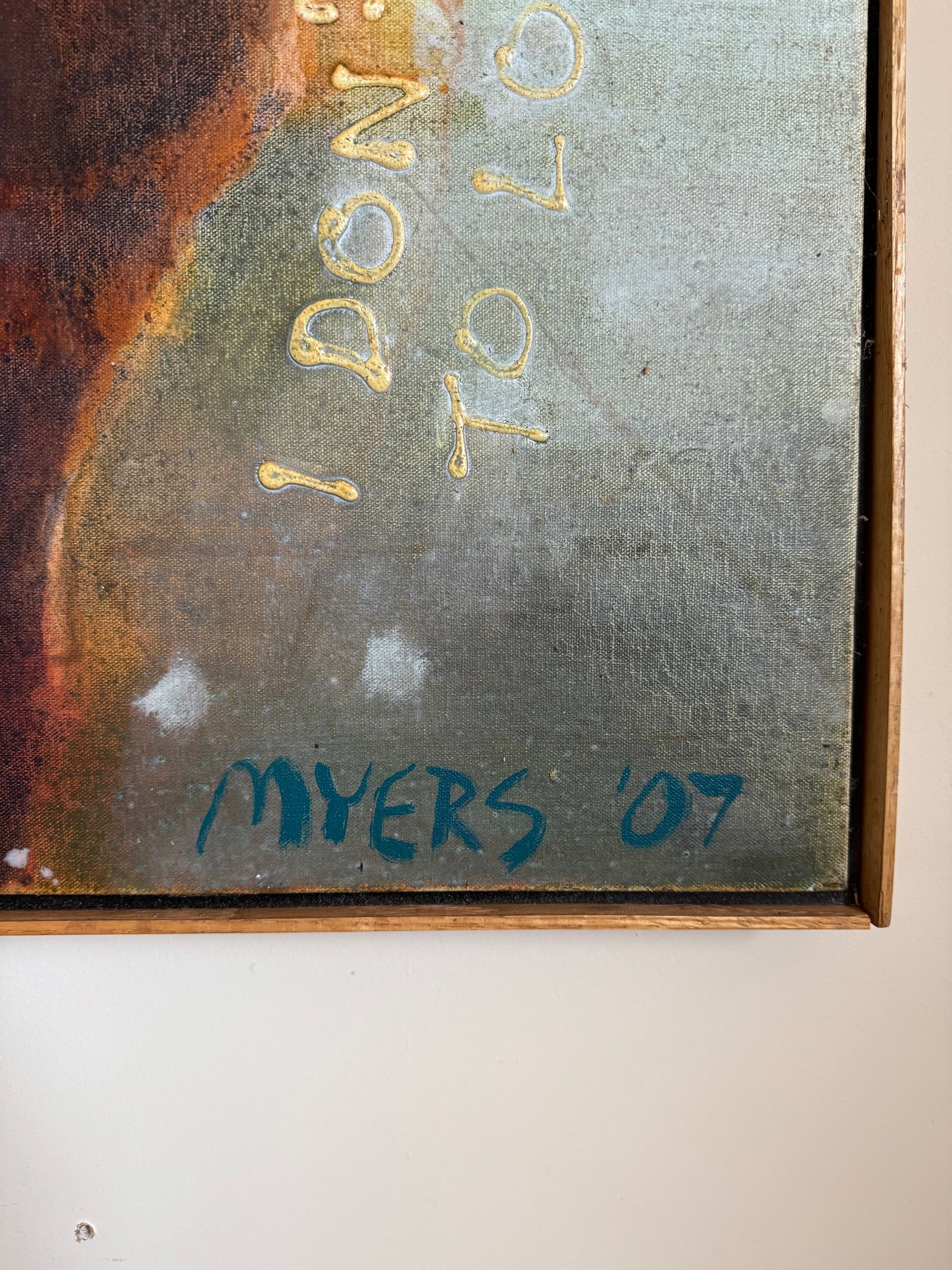 Walter Myers "Furmaid" Large-Scale Figurative Oil on Canvas, Signed and Dated 2007 - 3