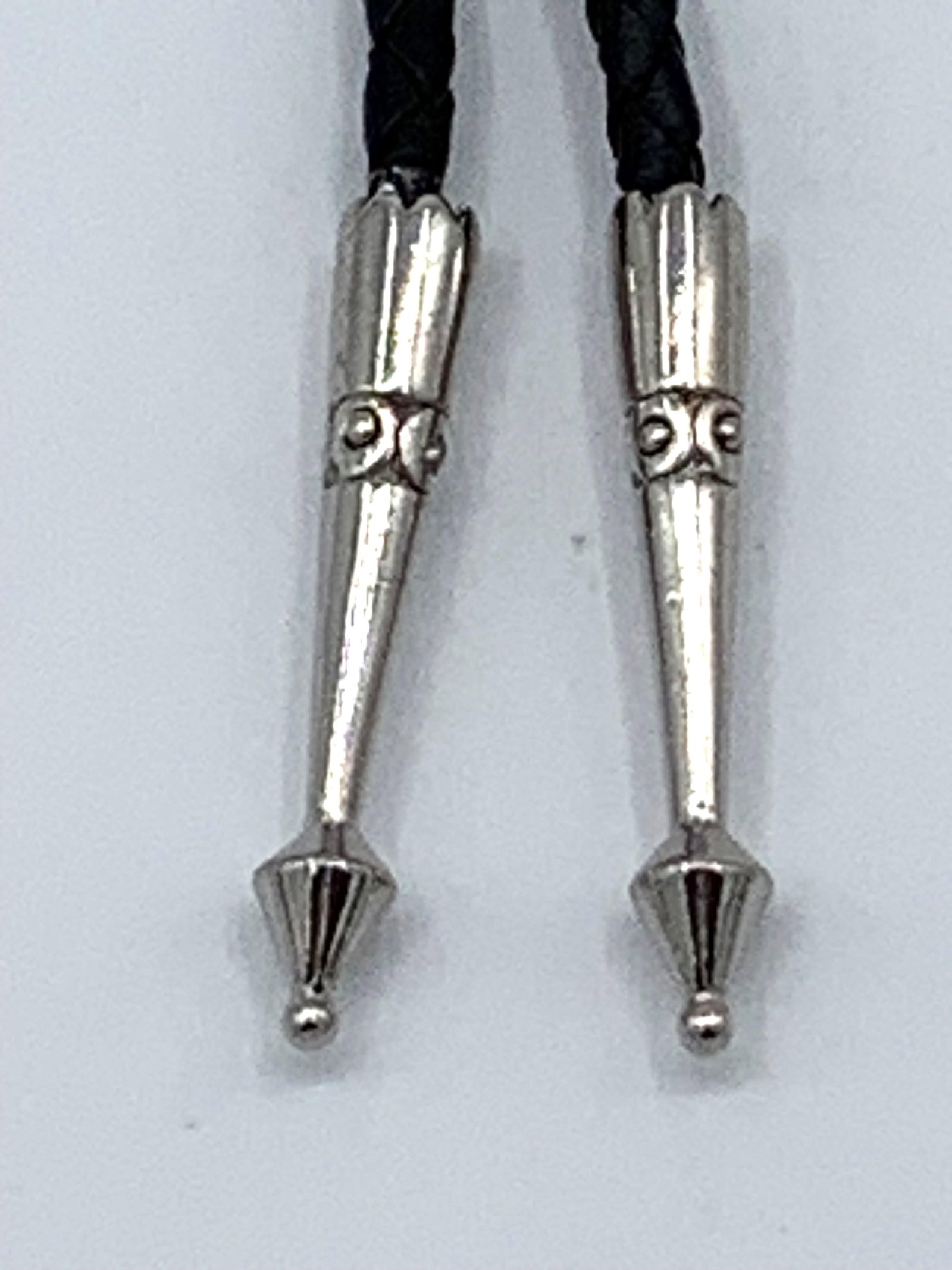 Roger Skeet Jr Sterling Silver Bolo Tie - 2