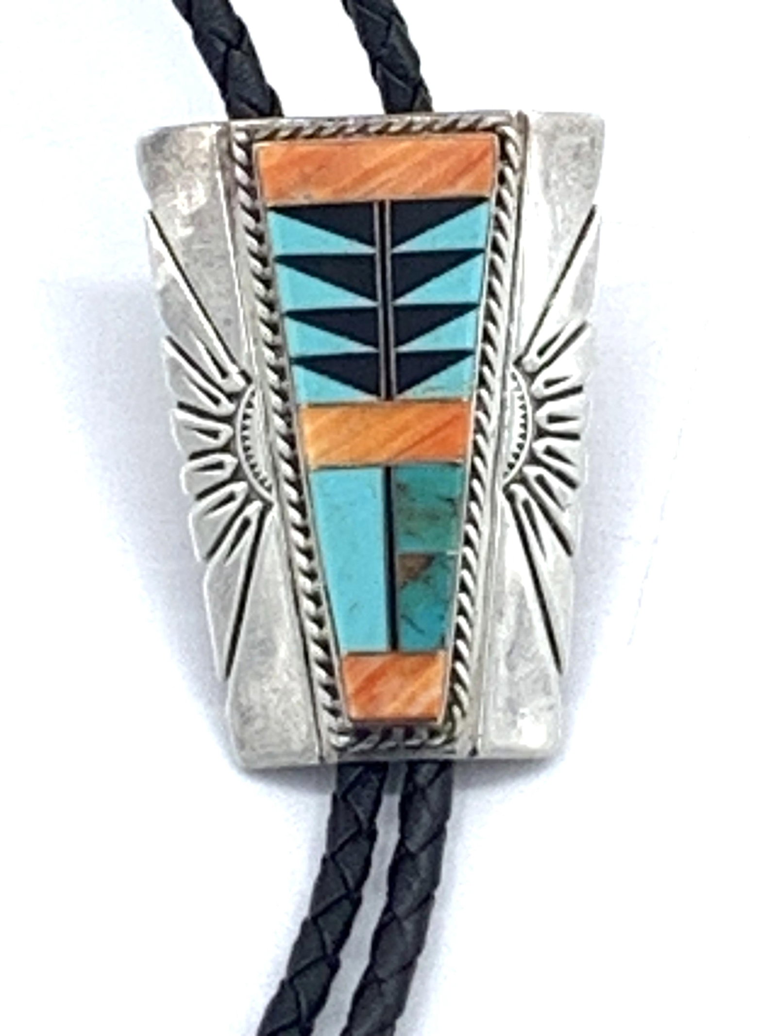 Roger Skeet Jr Sterling Silver Bolo Tie - 3