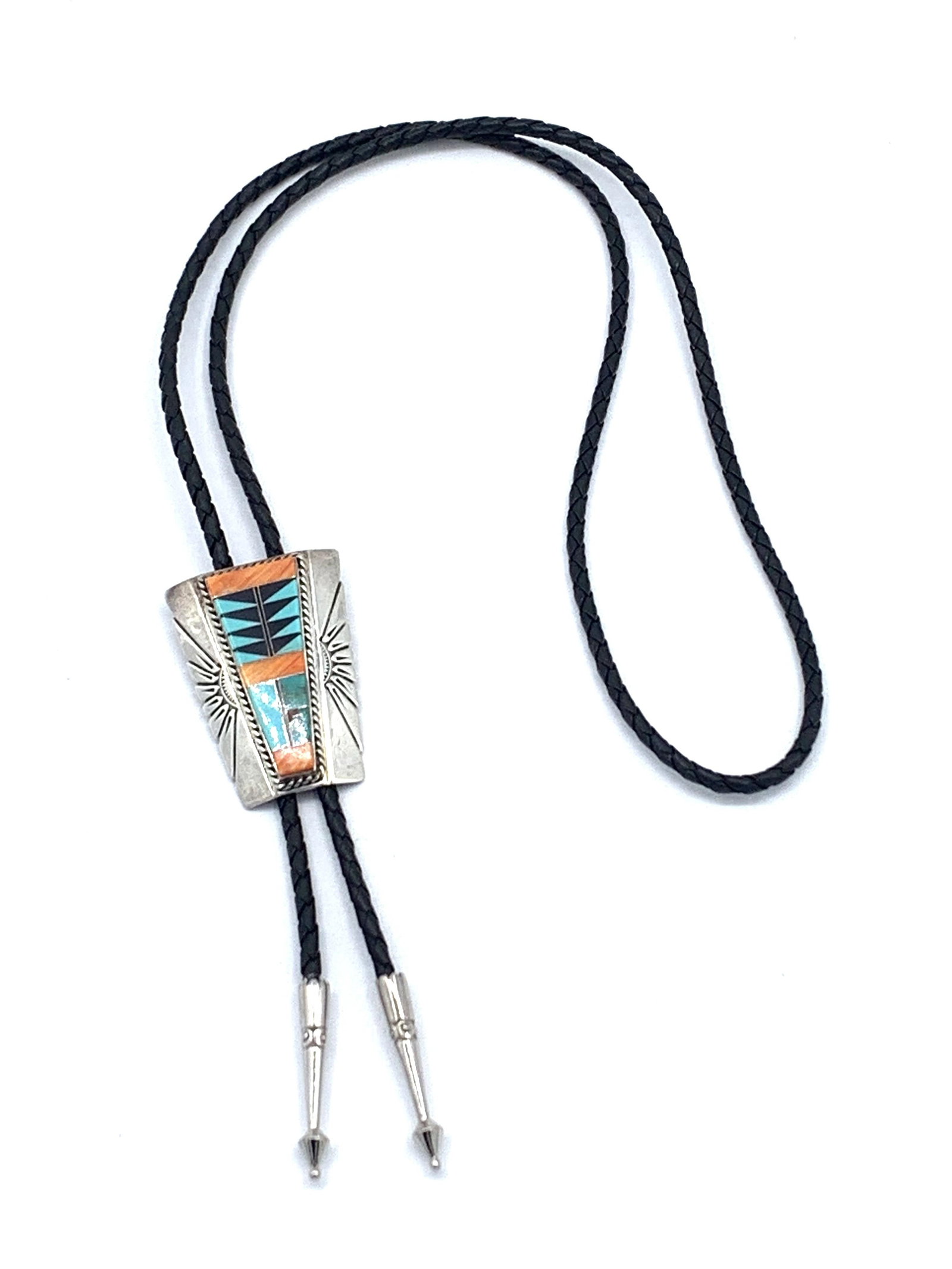 Roger Skeet Jr Sterling Silver Bolo Tie - 4