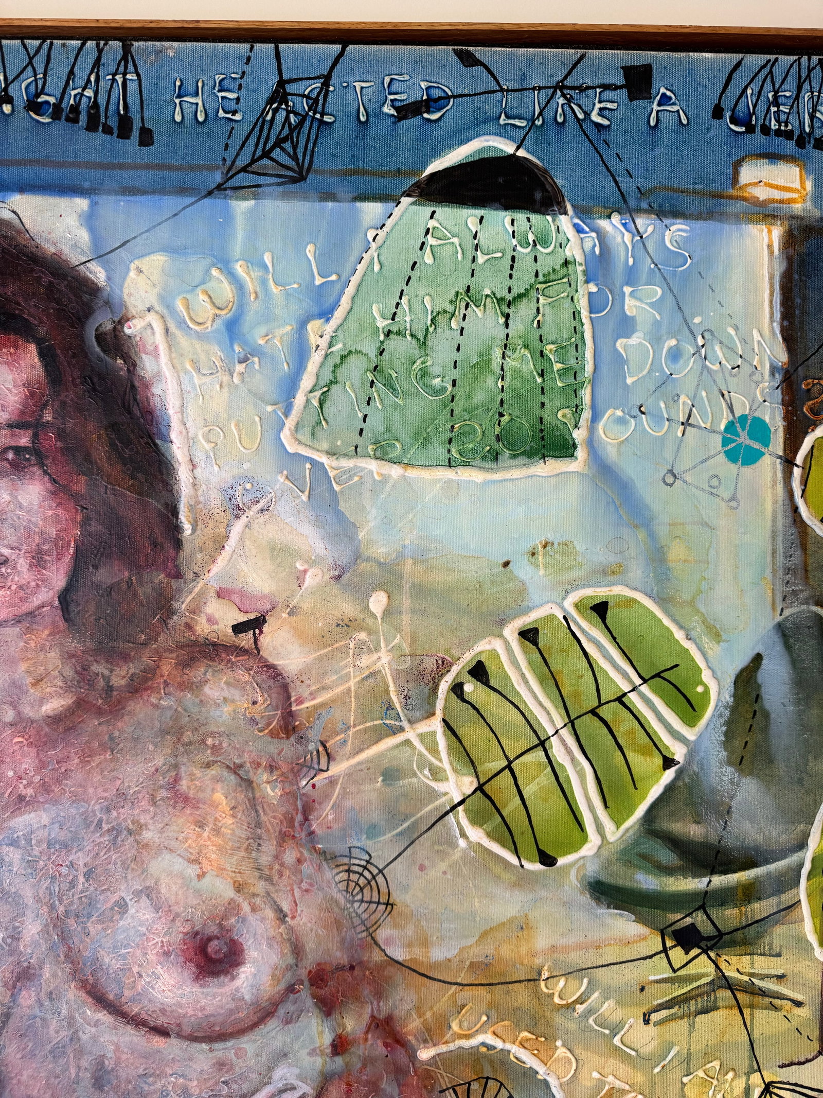 Walter Myers Large-Scale Figurative Oil on Canvas, Signed and Dated 2007 - 7