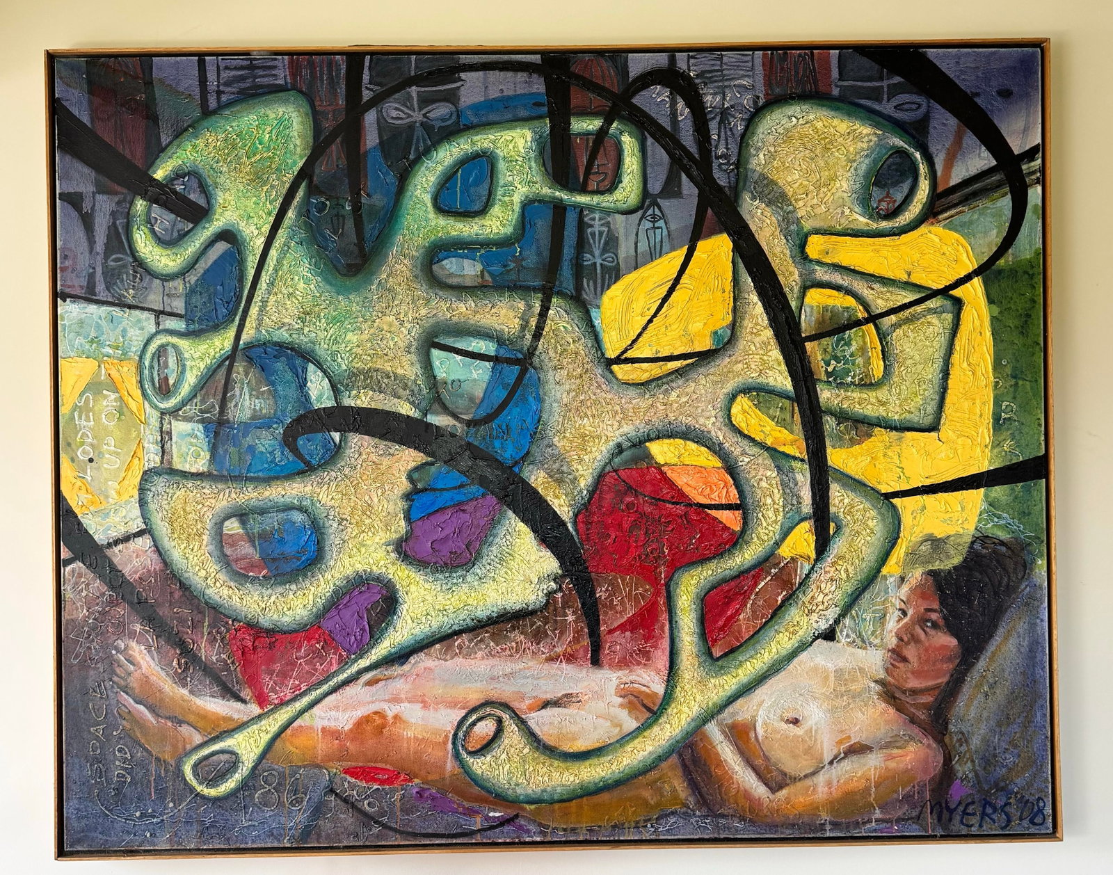Walter Myers Large-Scale Figurative Oil on Canvas, "Special", Signed and Dated 2007 - 10