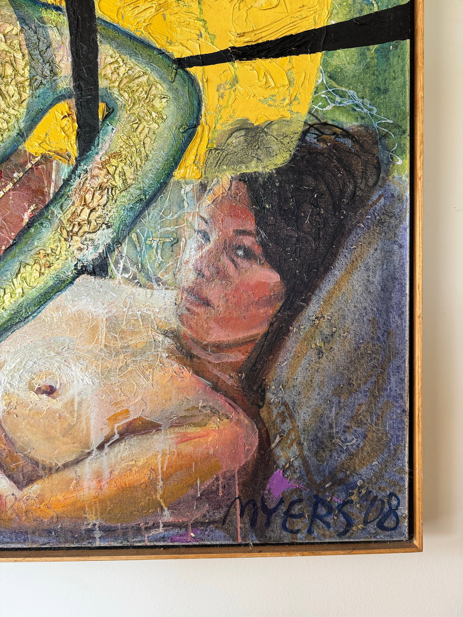 Walter Myers Large-Scale Figurative Oil on Canvas, "Special", Signed and Dated 2007 - 4