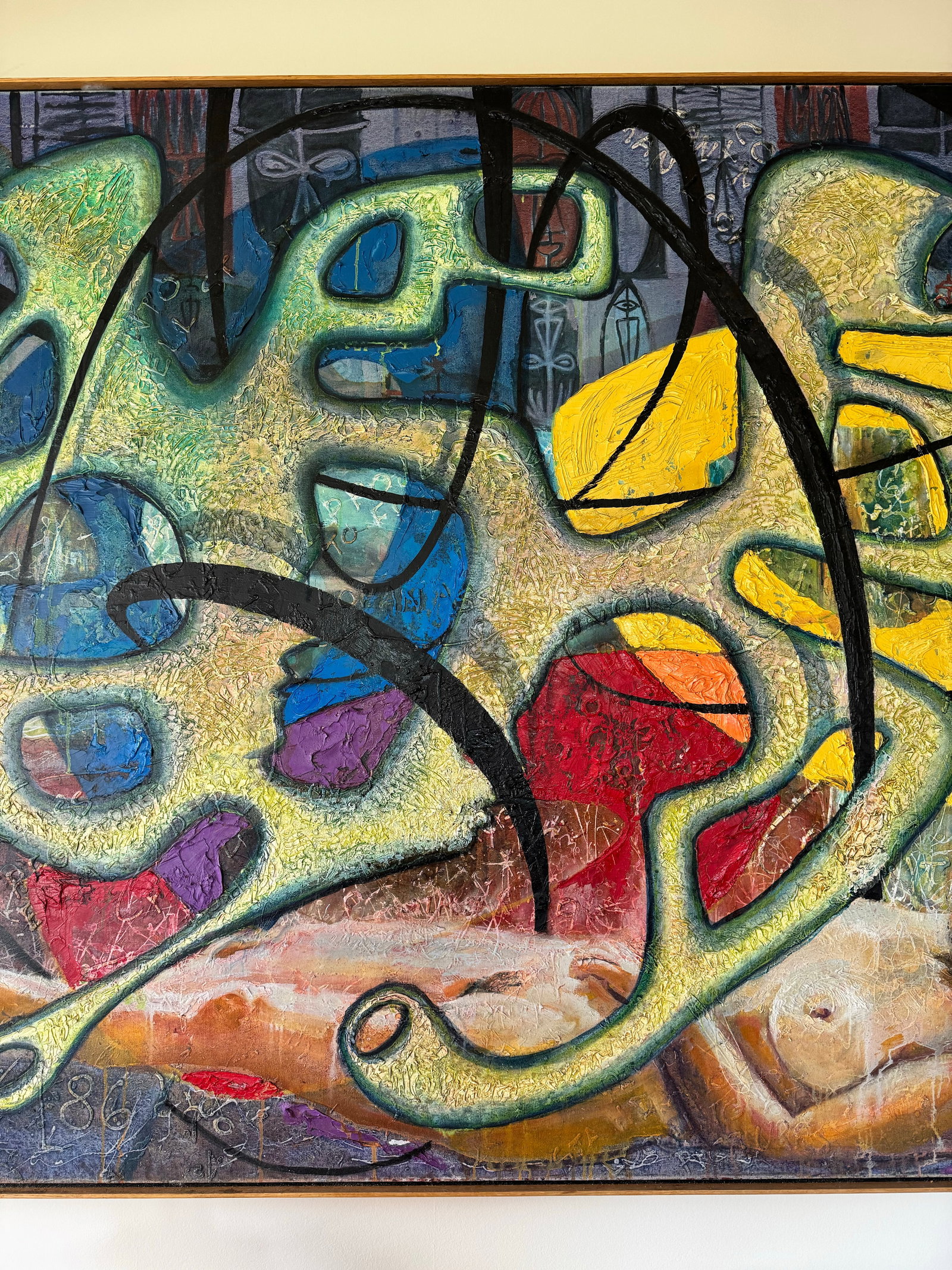 Walter Myers Large-Scale Figurative Oil on Canvas, "Special", Signed and Dated 2007 - 9