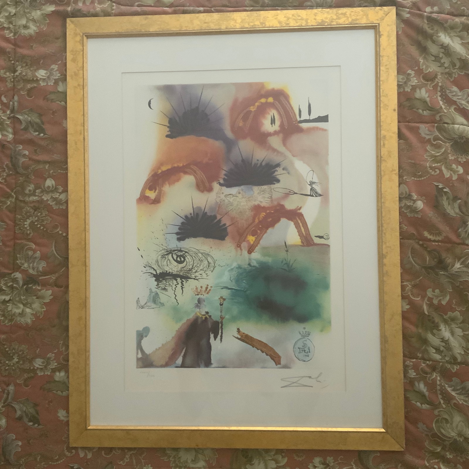 The Lobster Quadrille Lithograph by Salvador Dali - 2